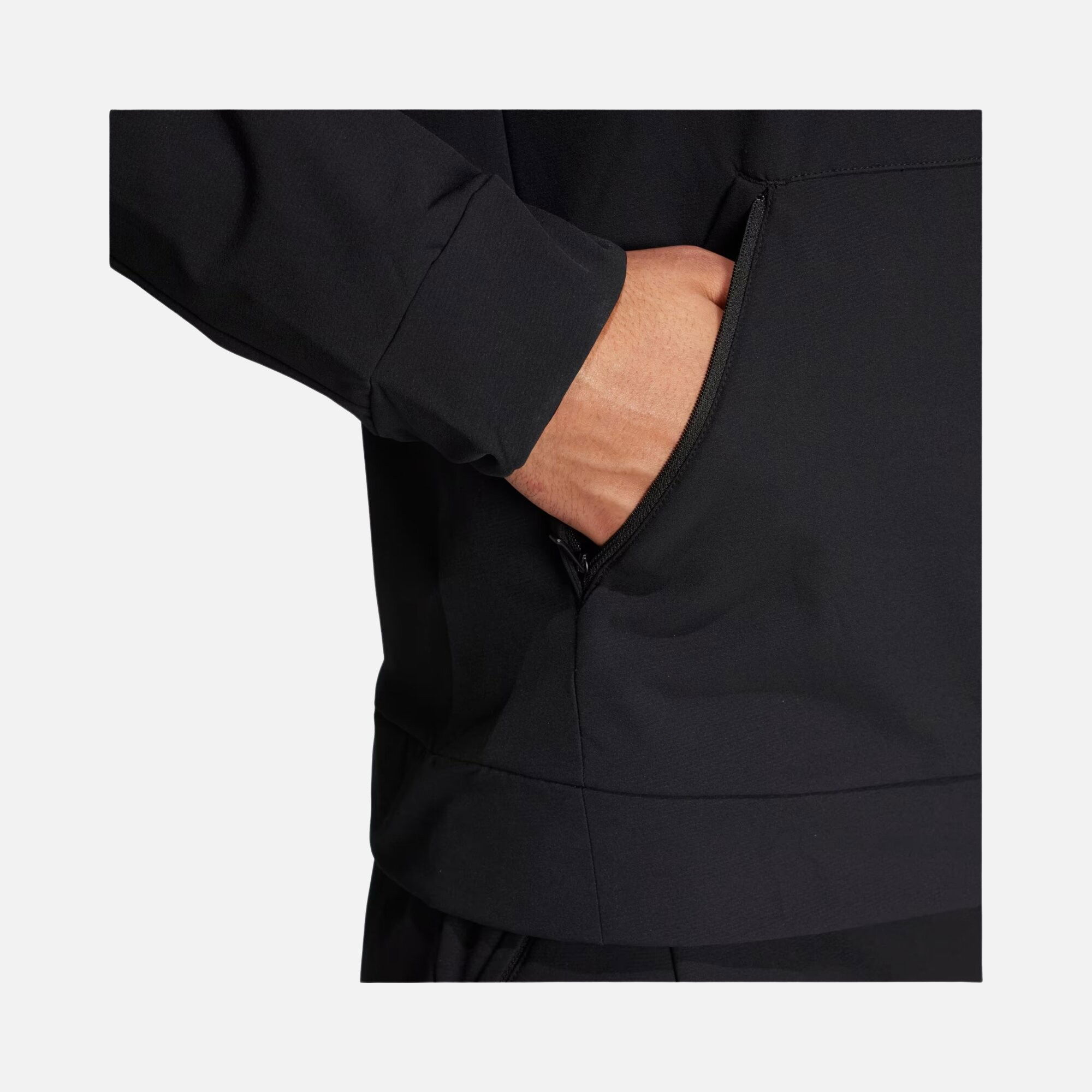 adidas Train Designed For Training Full-Zip Erkek Sweatshirt