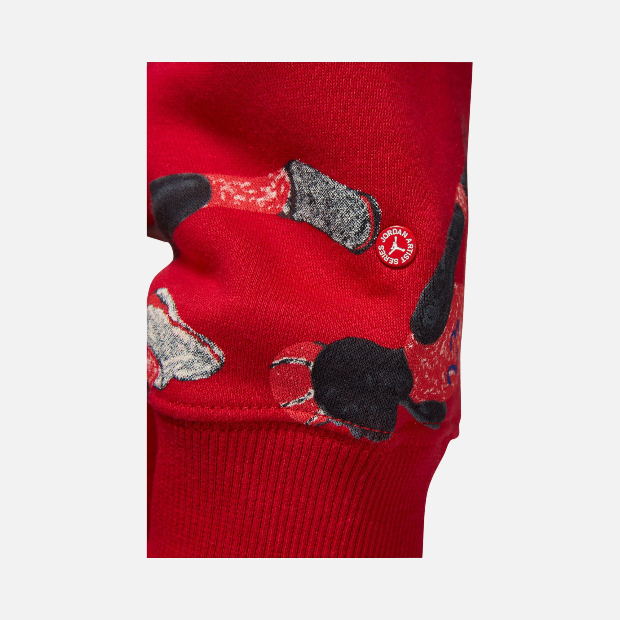 Nike Jordan Brooklyn Fleece Printed Pullover Hoodie Kadın Sweatshirt