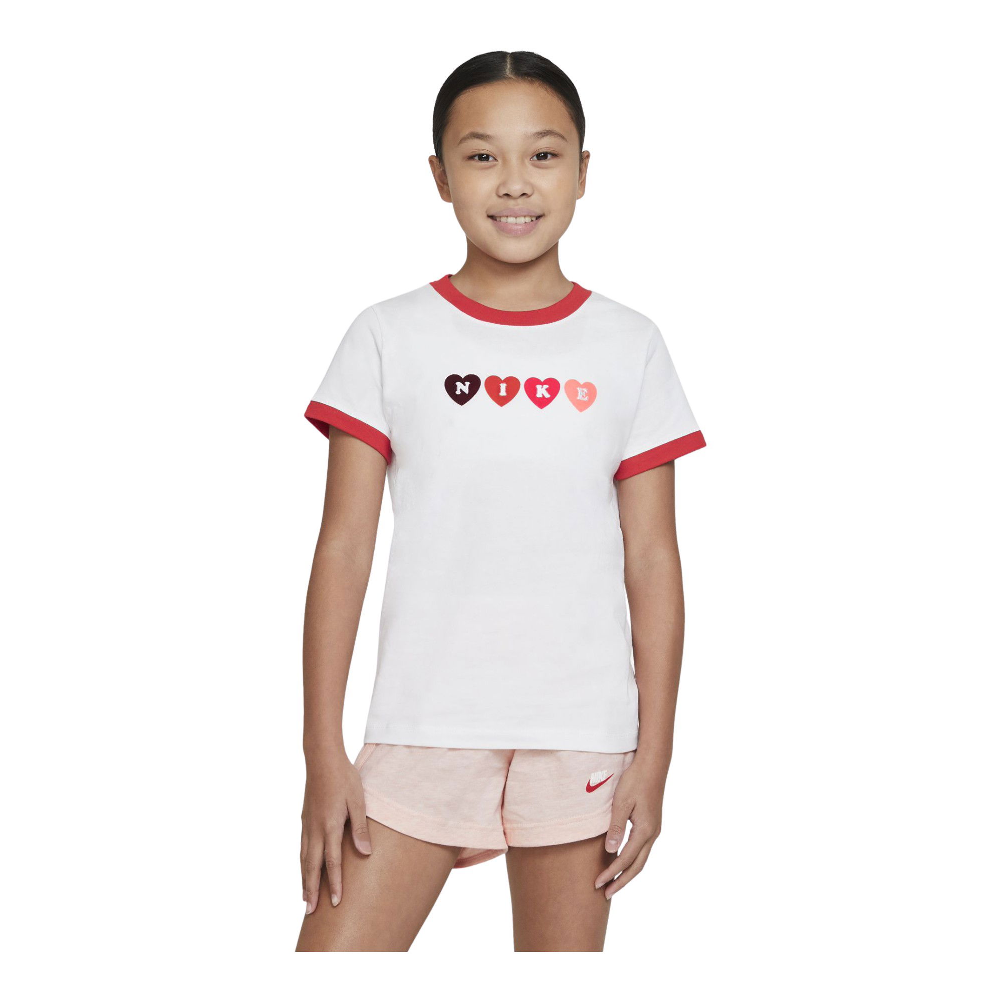 Nike Sportswear Ringer Love Short-Sleeve (Girls') Çocuk Tişört