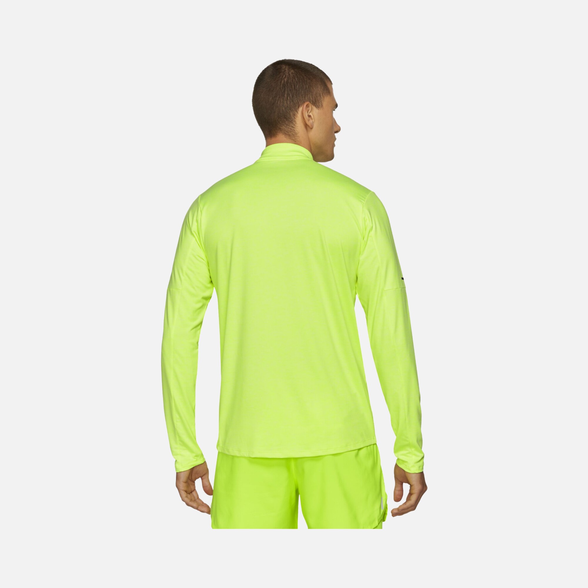 Nike Dri-Fit 1/2-Zip Running Long-Sleeve Erkek Tişört