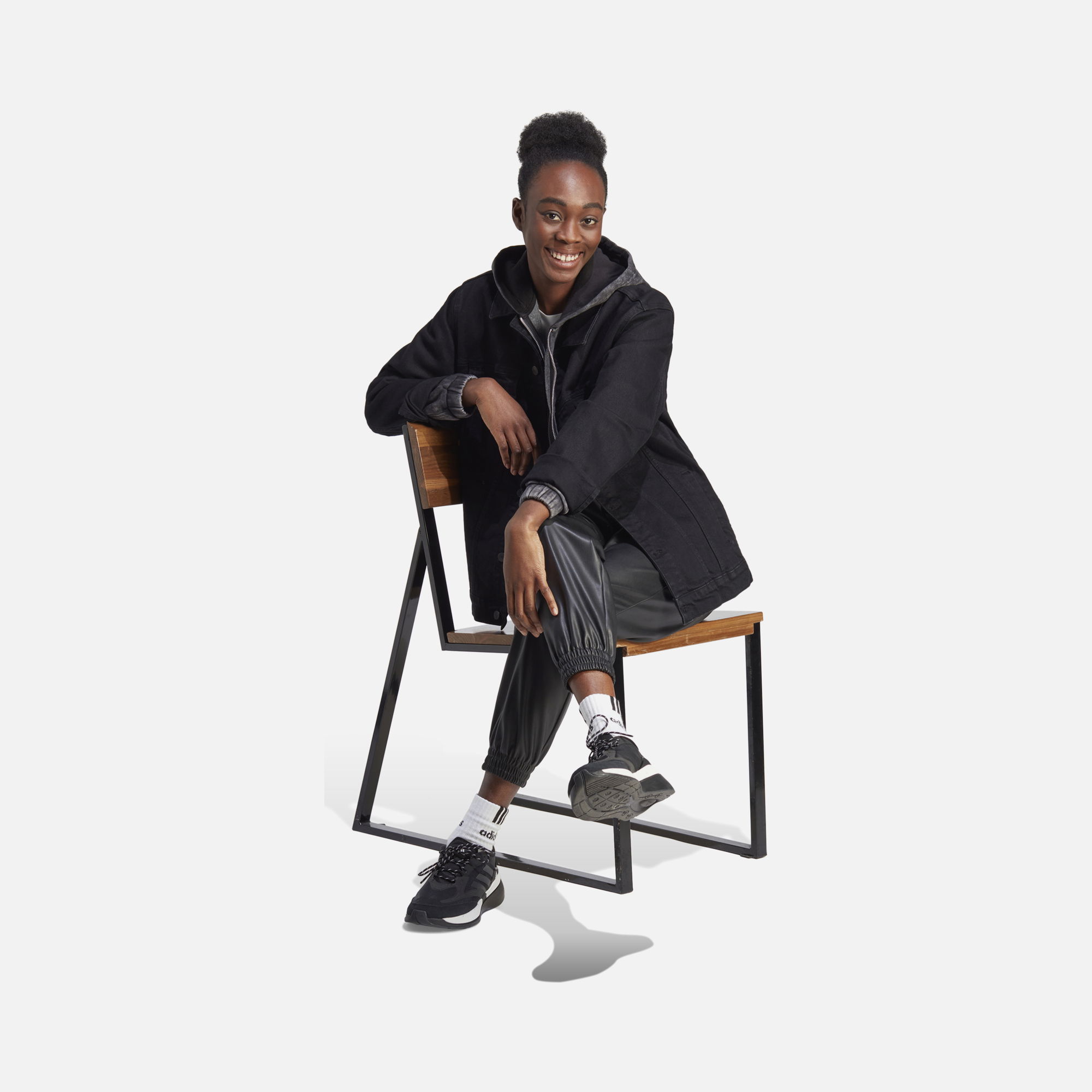 adidas Sportswear ALL SZN Fleece Washed Full-Zip Hooded Kadın Sweatshirt