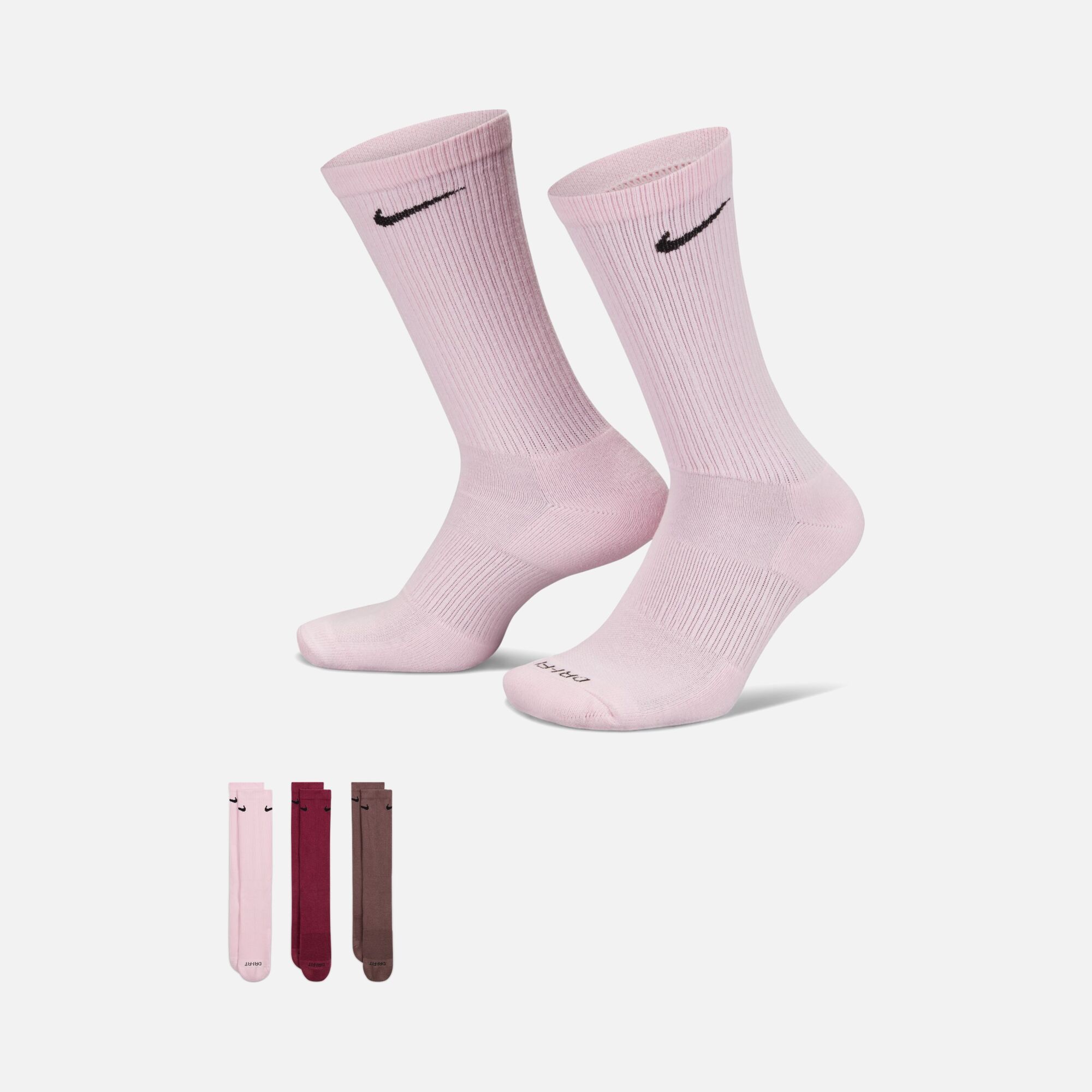 Nike Everyday Plus Cushioned Training Crew (3 Pairs) Unisex Çorap