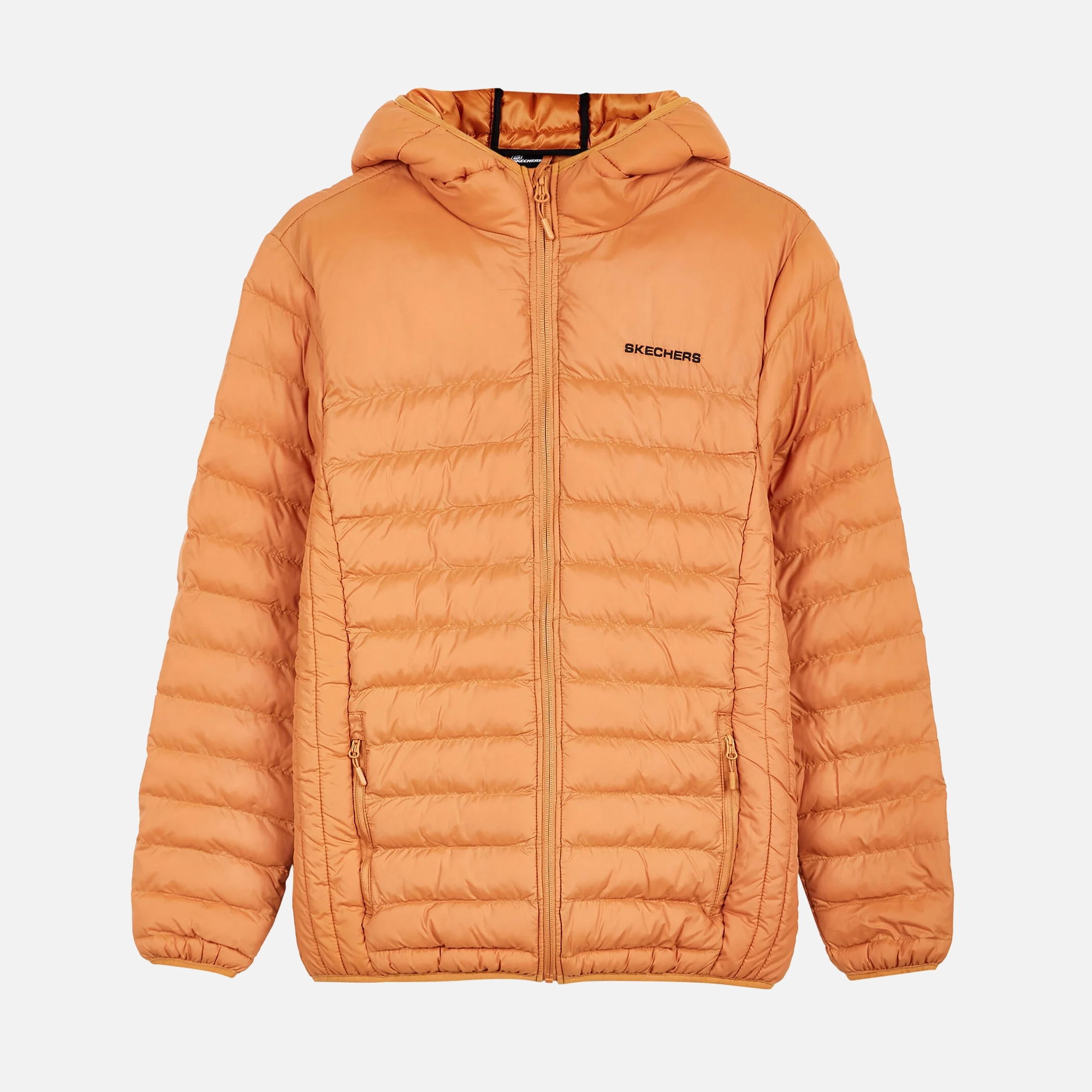 Skechers Essential Padded Lightweight Full-Zip Hoodie Erkek Mont