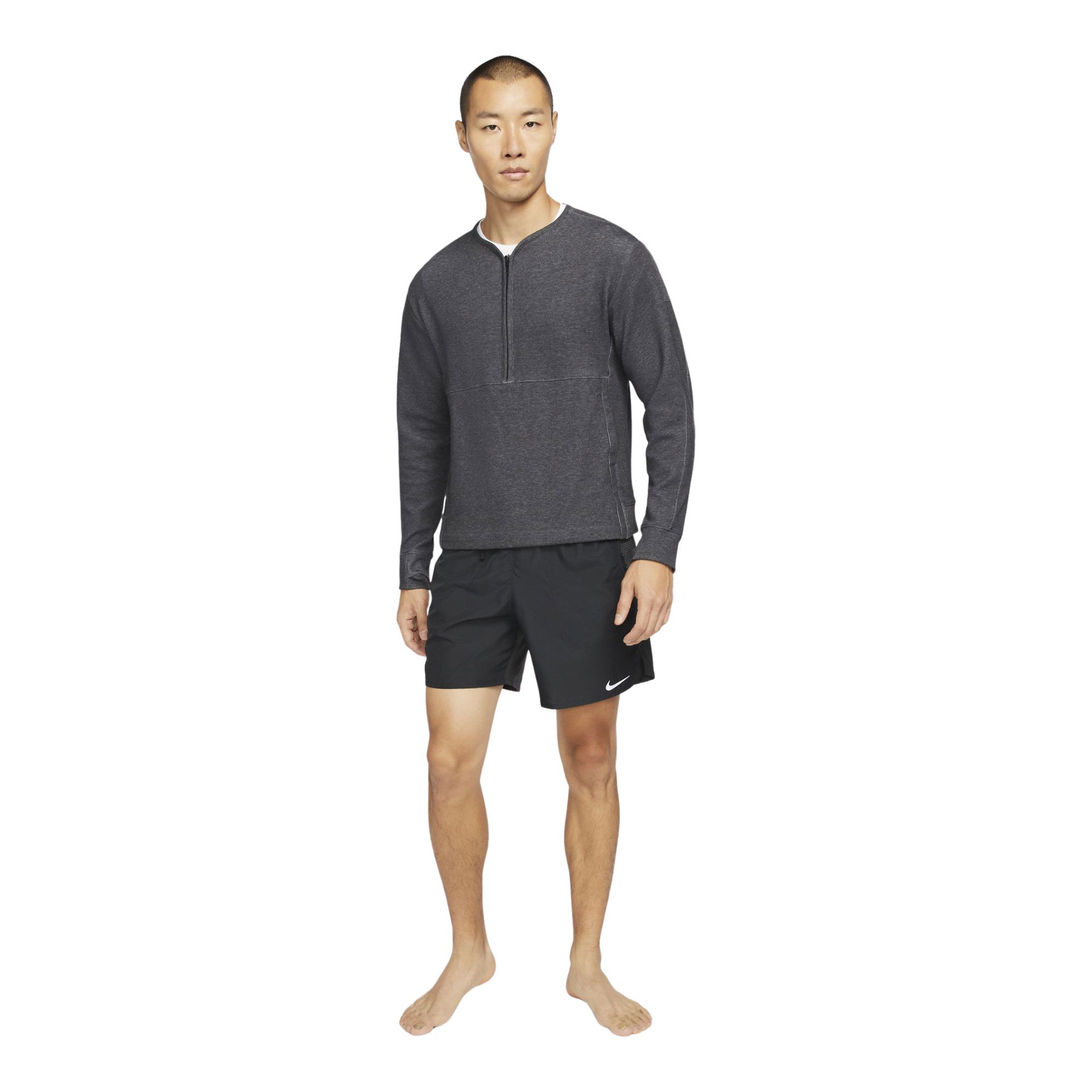 Nike Dri-Fit 1/2-Zip Training Restore Long-Sleeve Erkek Tişört