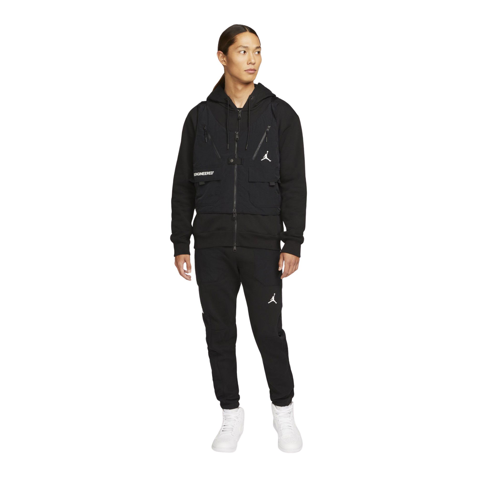 Nike Jordan 23 Engineered Fleece Full-Zip Hoodie Erkek Sweatshirt