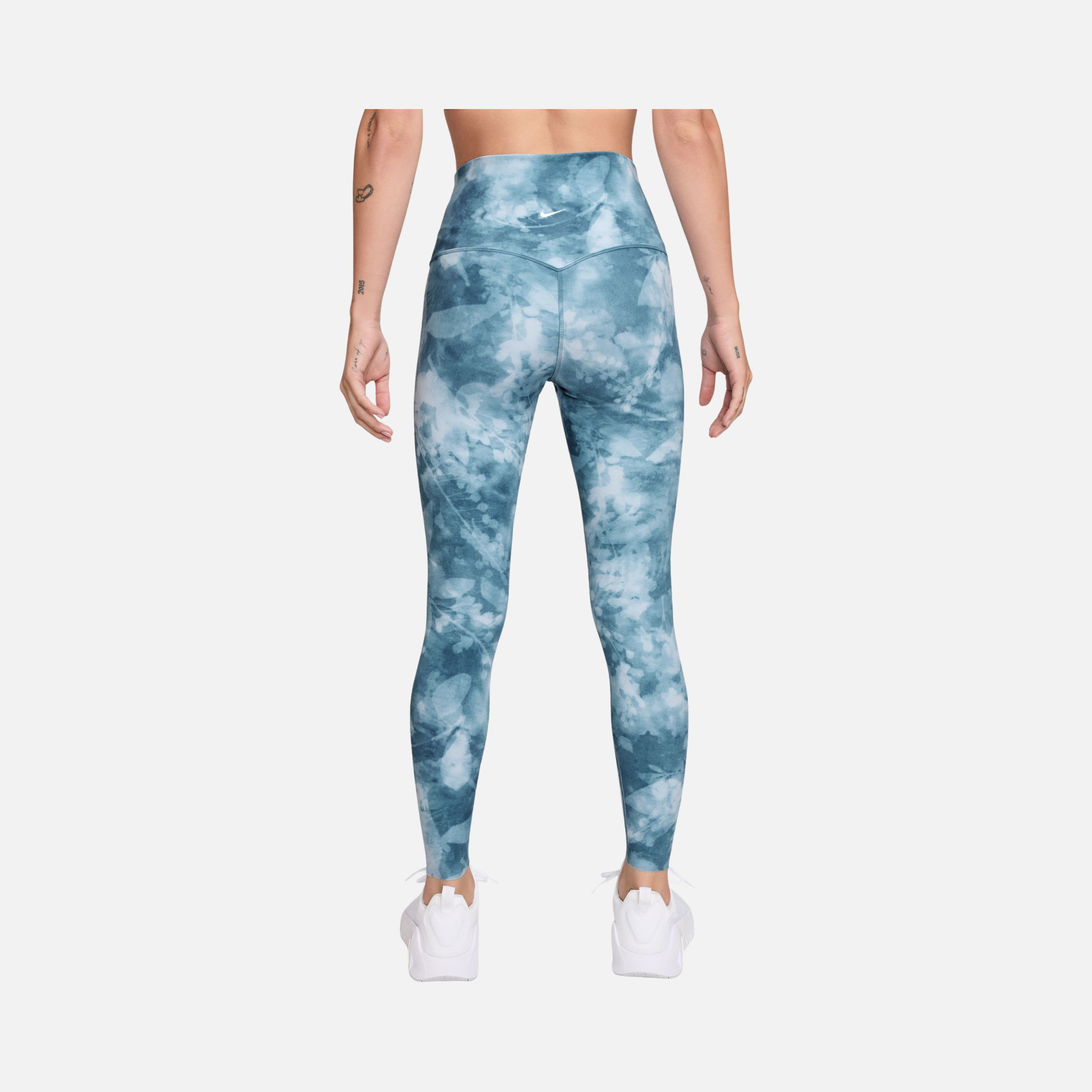 Nike Dri-fit Zenvy Hr 7/8 Tight Aop Kadın Tayt