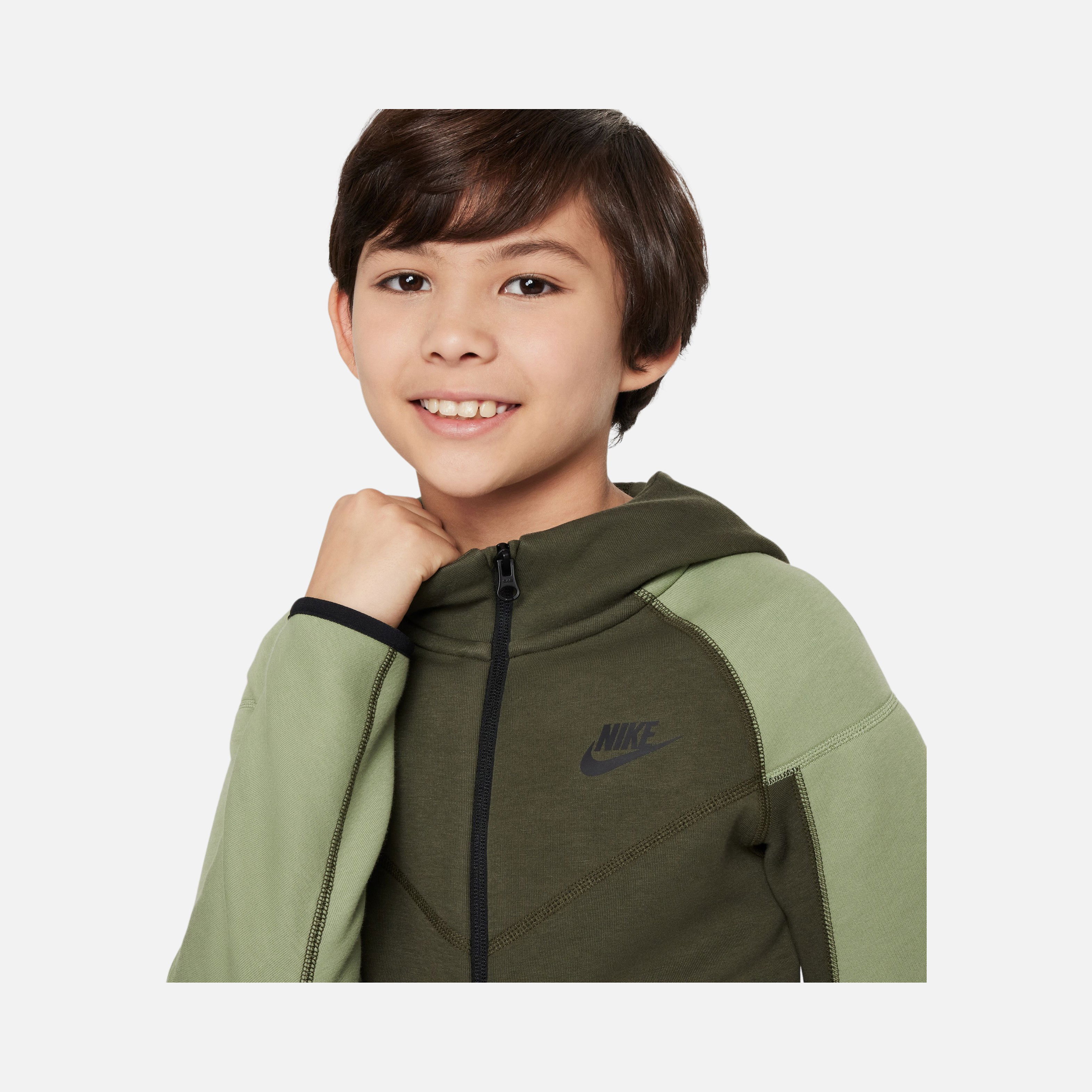 Nike Sportswear Tech Fleece Full-Zip Hoodie CO (Boys') Çocuk Sweatshirt