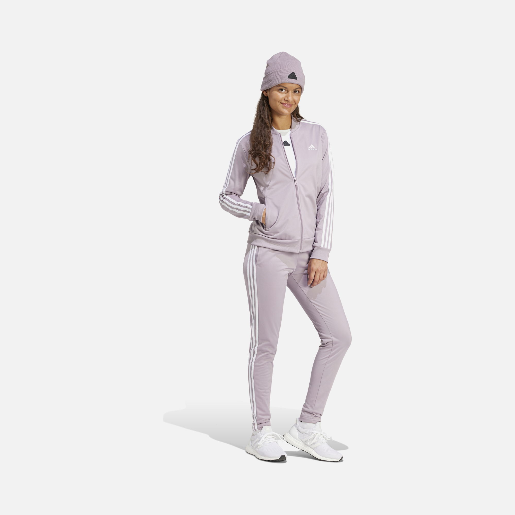 adidas Sportswear Essentials 3-Stripes Full-Zip Kadın Eşofman Takımı