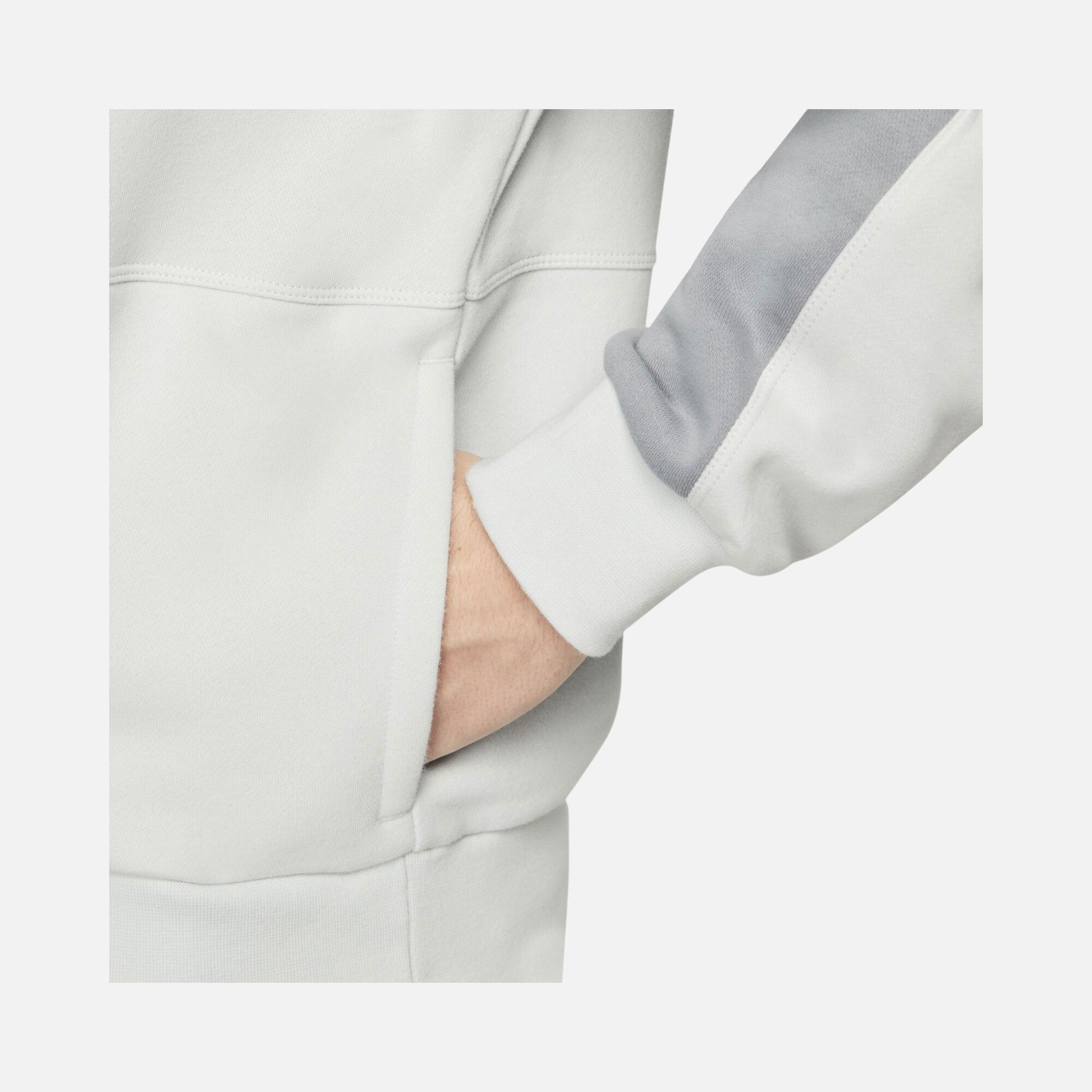 Nike Sportswear Air Brushed-Back Fleece Pullover Hoodie Erkek Sweatshirt