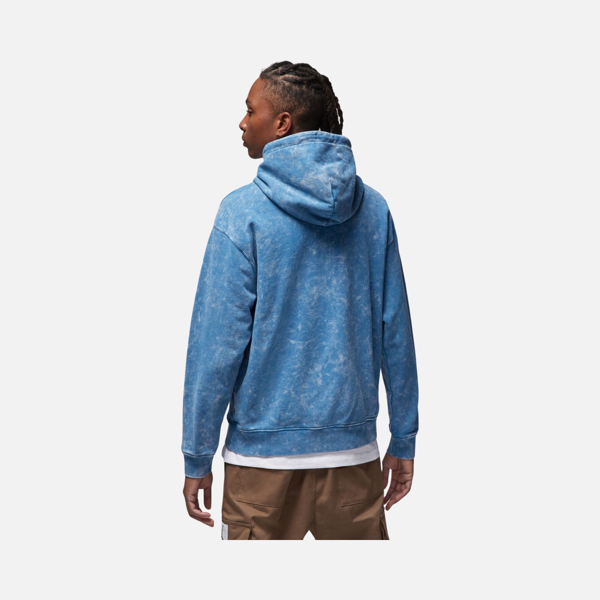 Nike Jordan Essentials Washed-Out Fleece Hoodie Erkek Sweatshirt