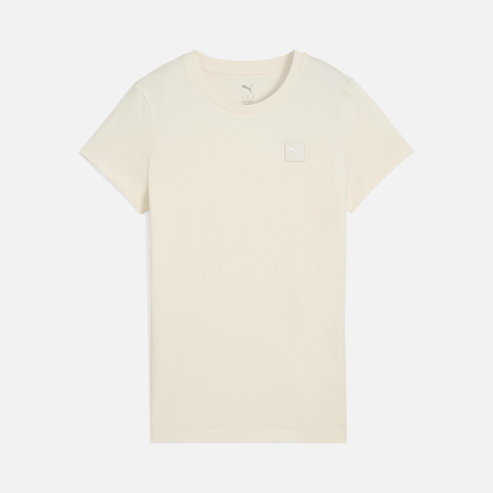 Puma Sportswear Essentials Elevated Short-Sleeve Kadın Tişört