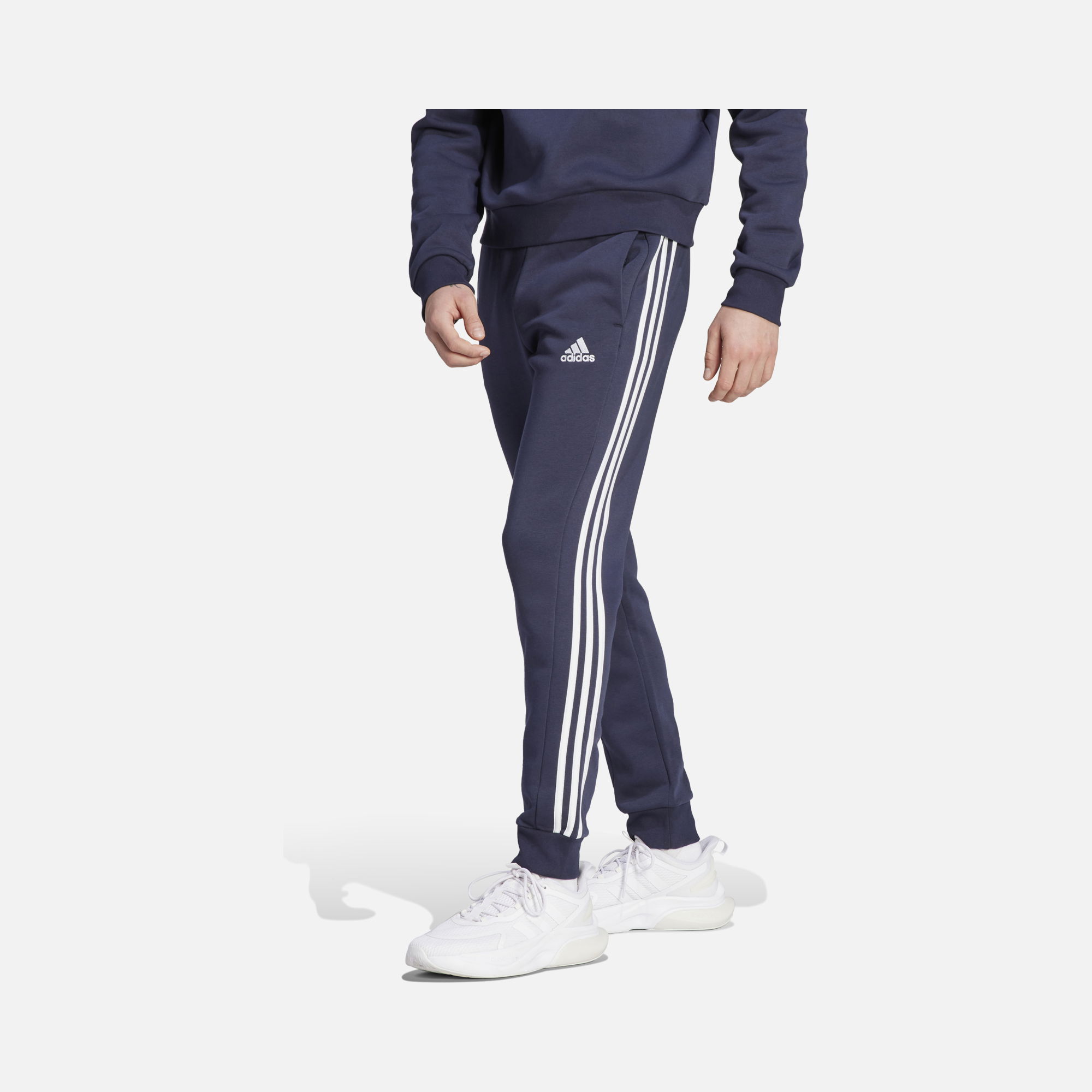 adidas Sportswear FW23 Essentials Fleece 3-Stripes Tapered Cuff Erkek Eşofman Altı