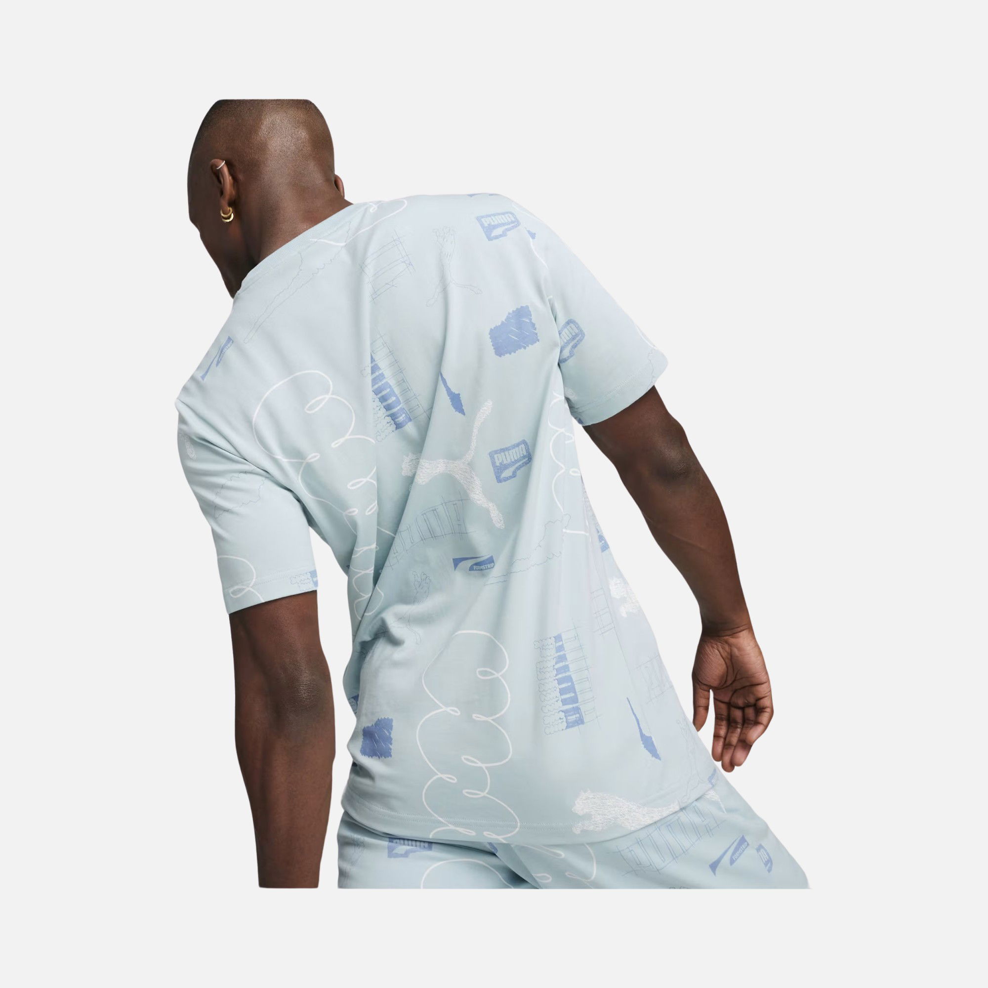 Puma Sportswear Brand Love Graphic Short-Sleeve Erkek Tişört