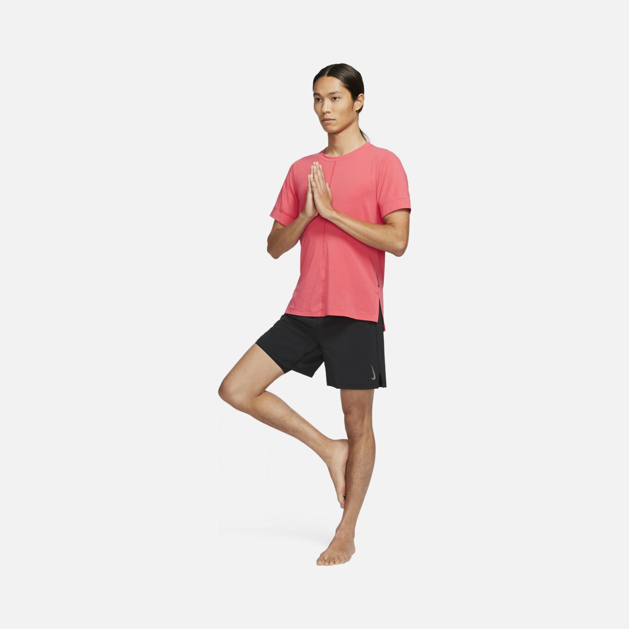 Nike Yoga Dri-Fit Short-Sleeve Top Erkek Tişört