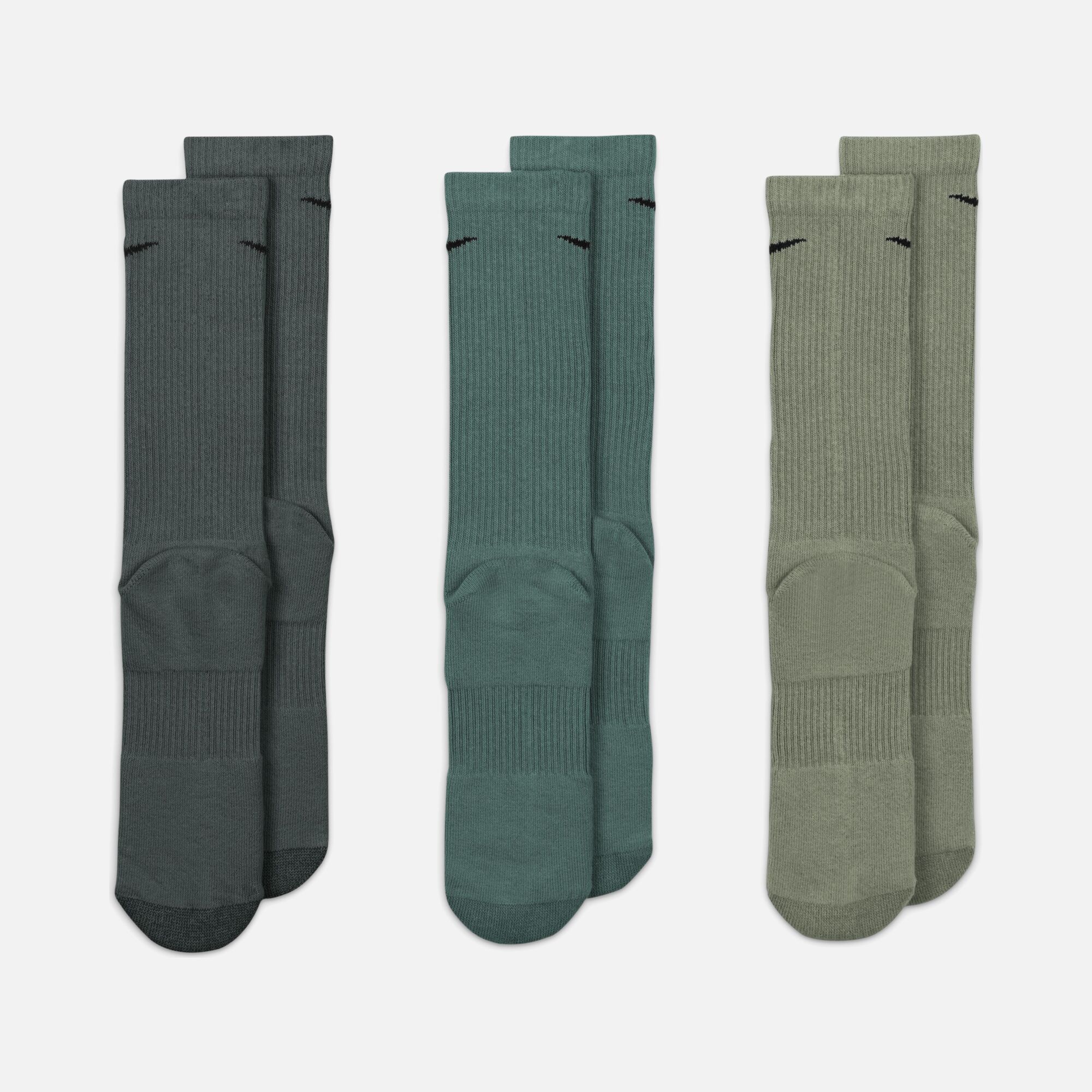 Nike Everyday Plus Cushioned Training Crew (3 Pairs) Unisex Çorap