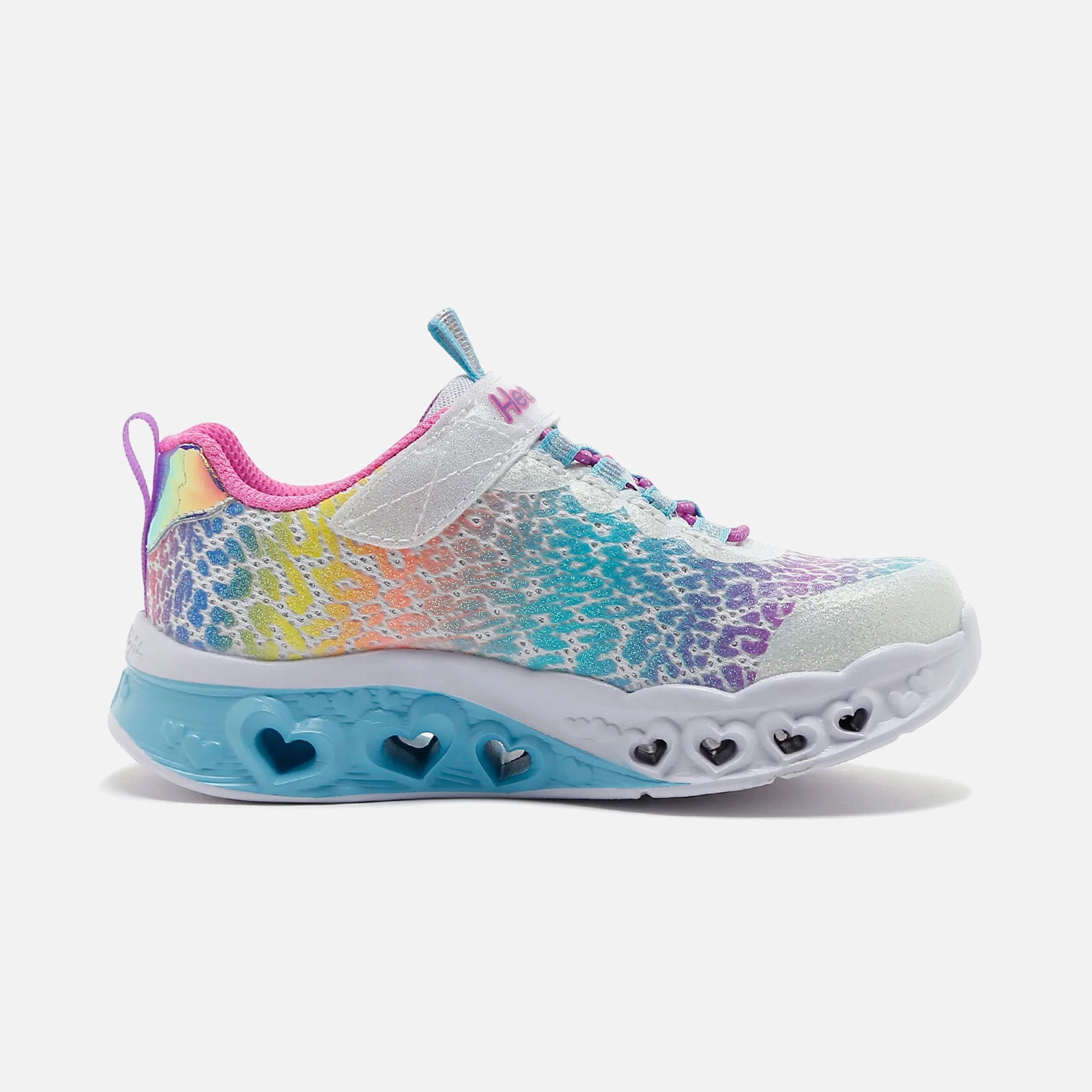 Skechers Sportswear Flutter Heart Lights Loves Wild Slip-on (Girls') Çocuk Spor Ayakkabı