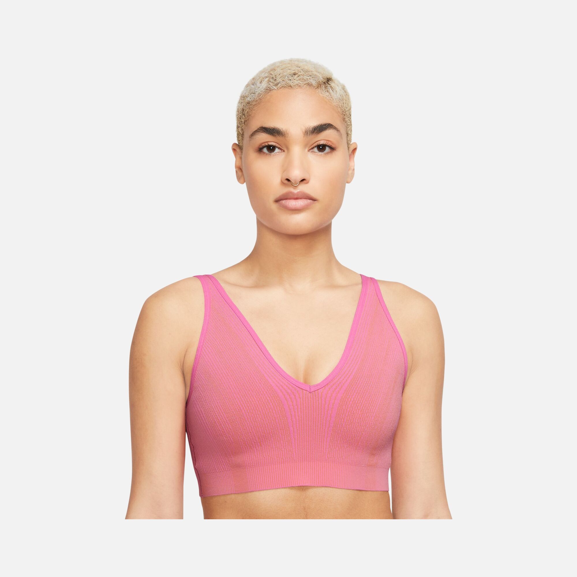 Nike Yoga Dri-Fit ADV Indy Seamless Light-Support Training Kadın Bra