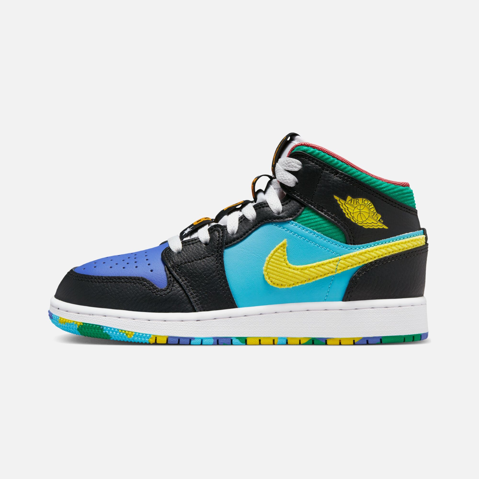 Nike Air Jordan 1 Mid SS Championships (GS) Spor Ayakkabı