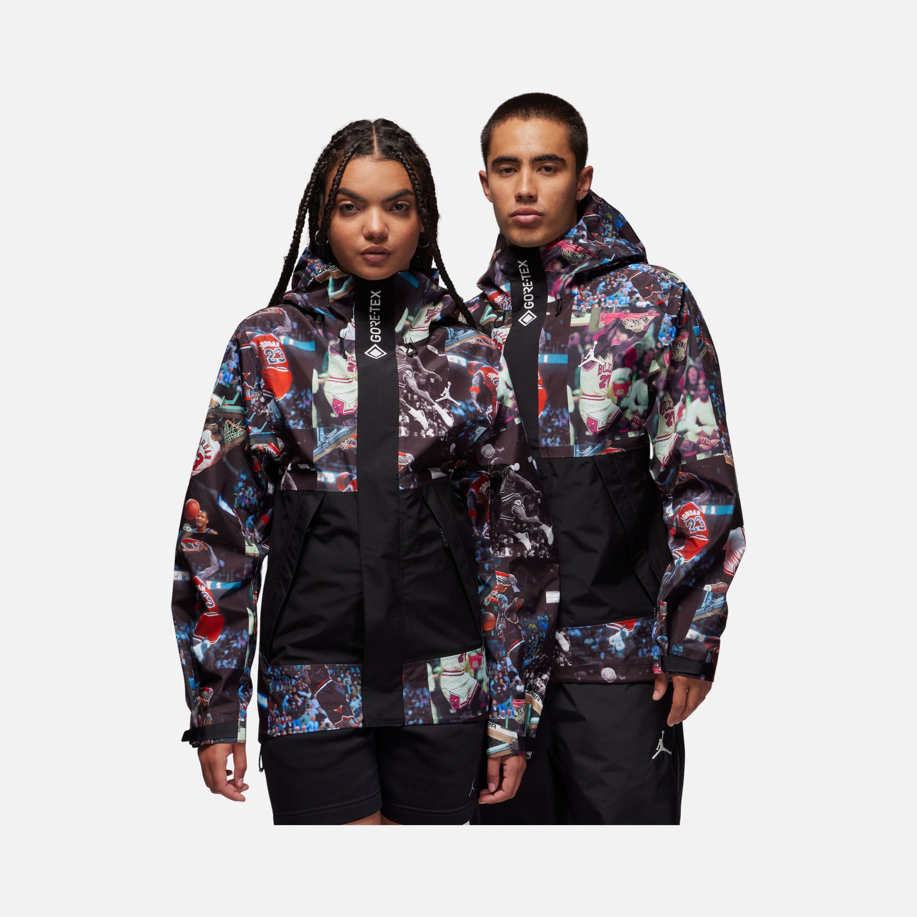 Nike Jordan Flight Heritage Gore-Tex Full-Zip Hoodie Erkek Ceket