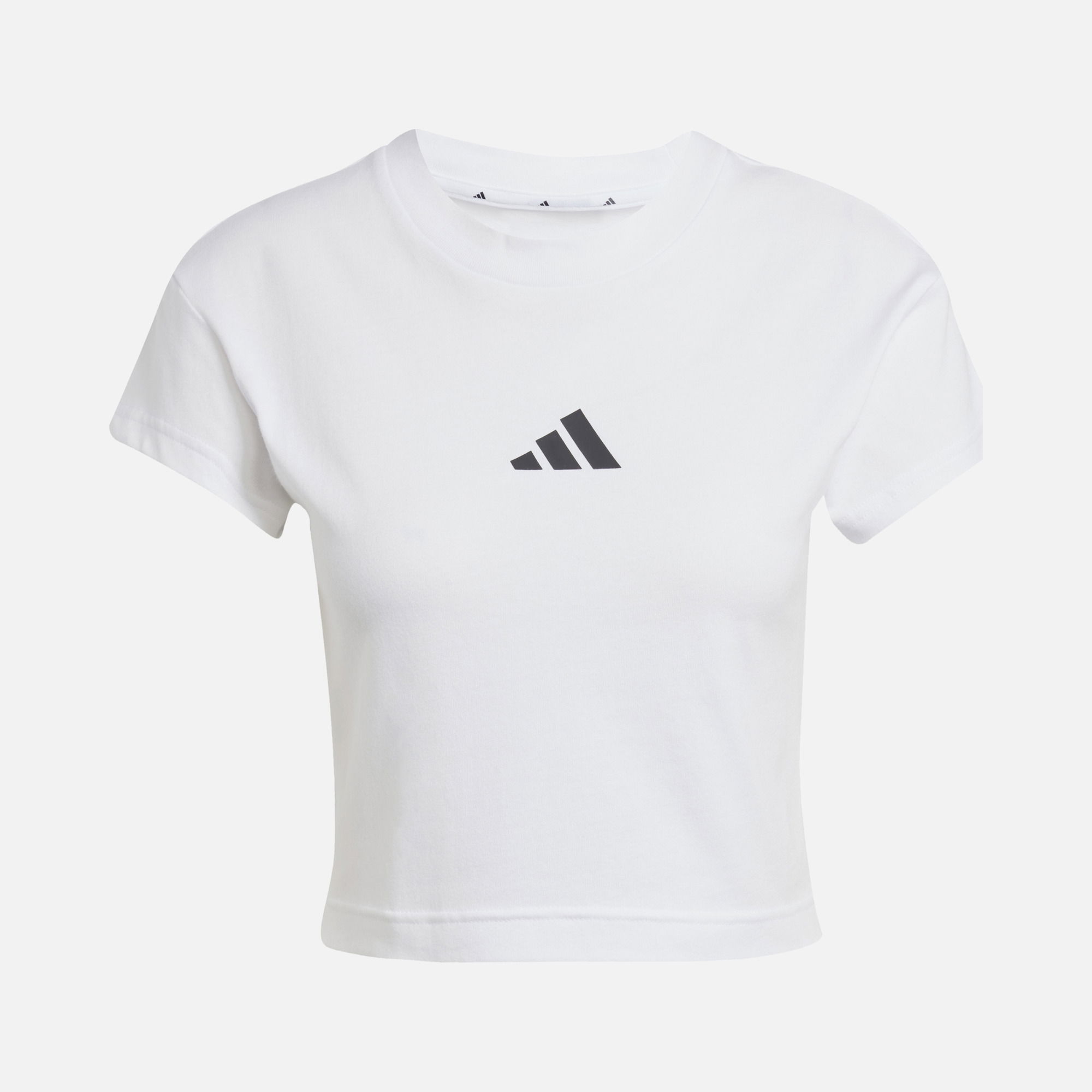 adidas Future Icons Small Logo Graphic Slim Cut Cropped Short-Sleeve Kadın Tişört