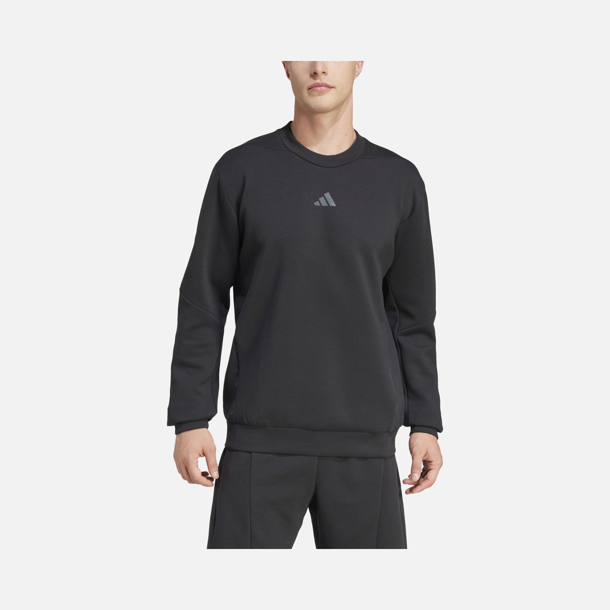 adidas AEROREADY Designed for Gym & Training Crew Erkek Sweatshirt