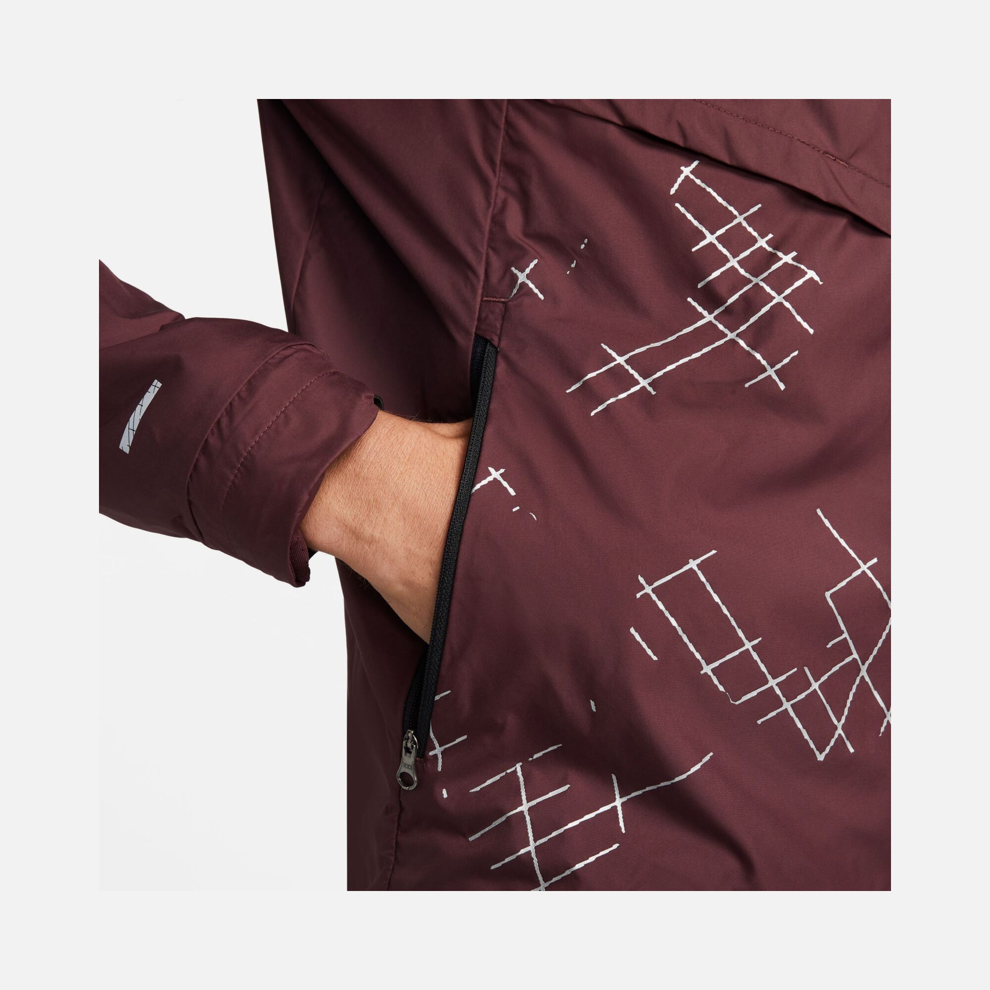 Nike Storm-Fit Run Division Flash Running Full-Zip Hoodie Erkek Ceket