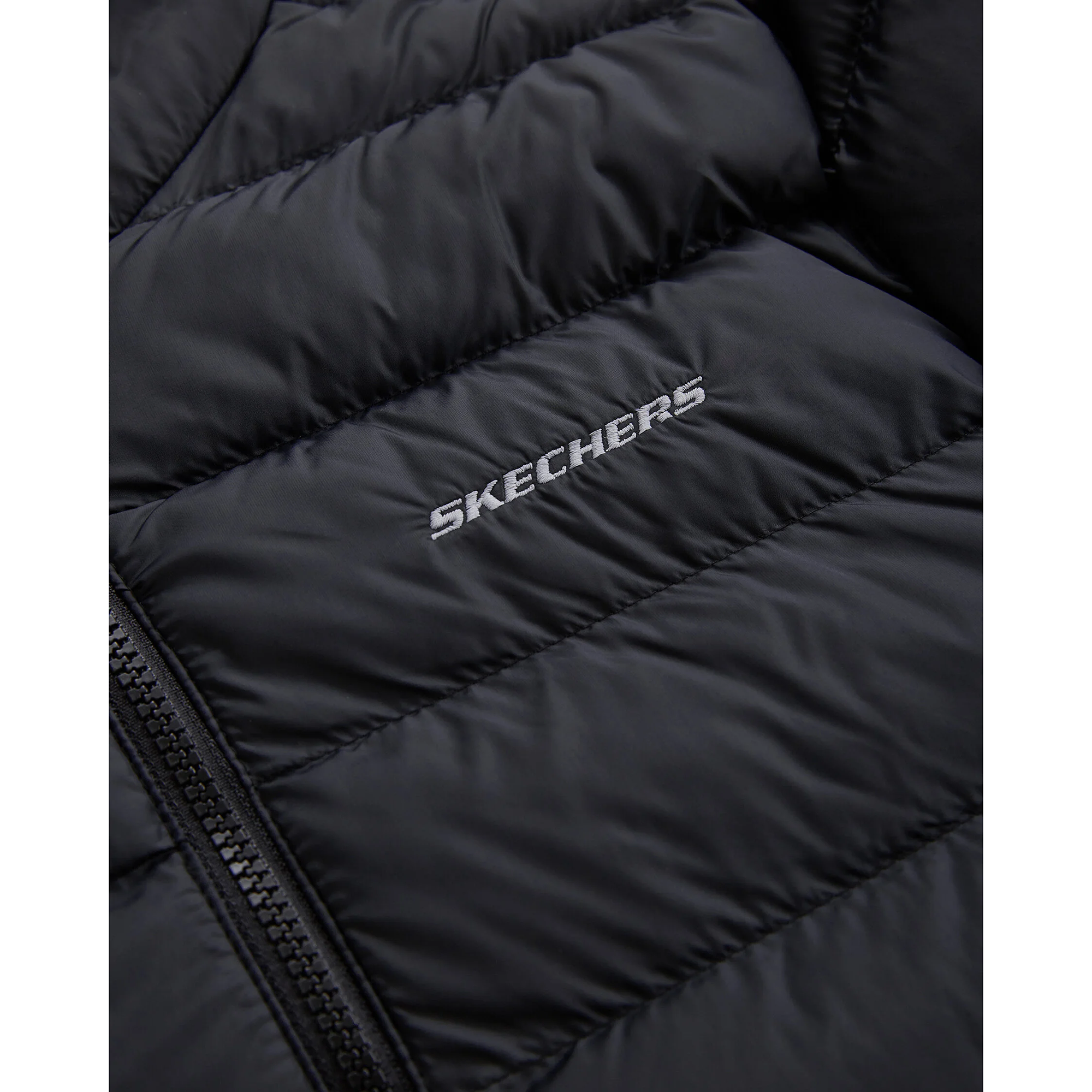 Skechers Outerwear Pop Up Detailed Padded Full-Zip Kadın Mont