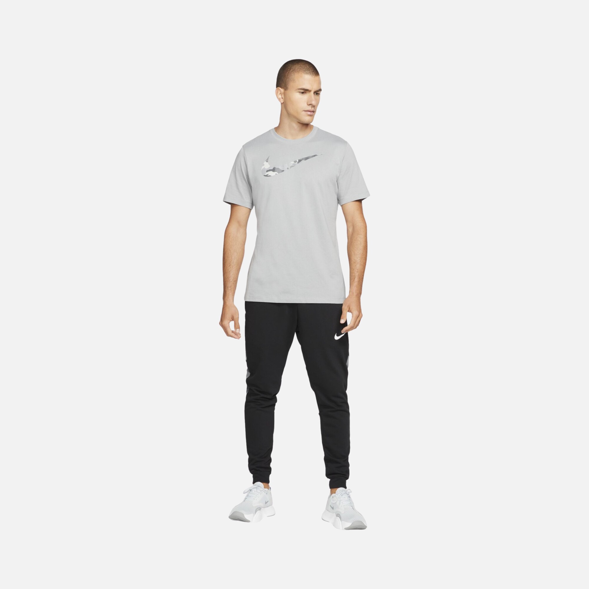 Nike Dri-Fit Tapered Camo Training Erkek Eşofman Altı