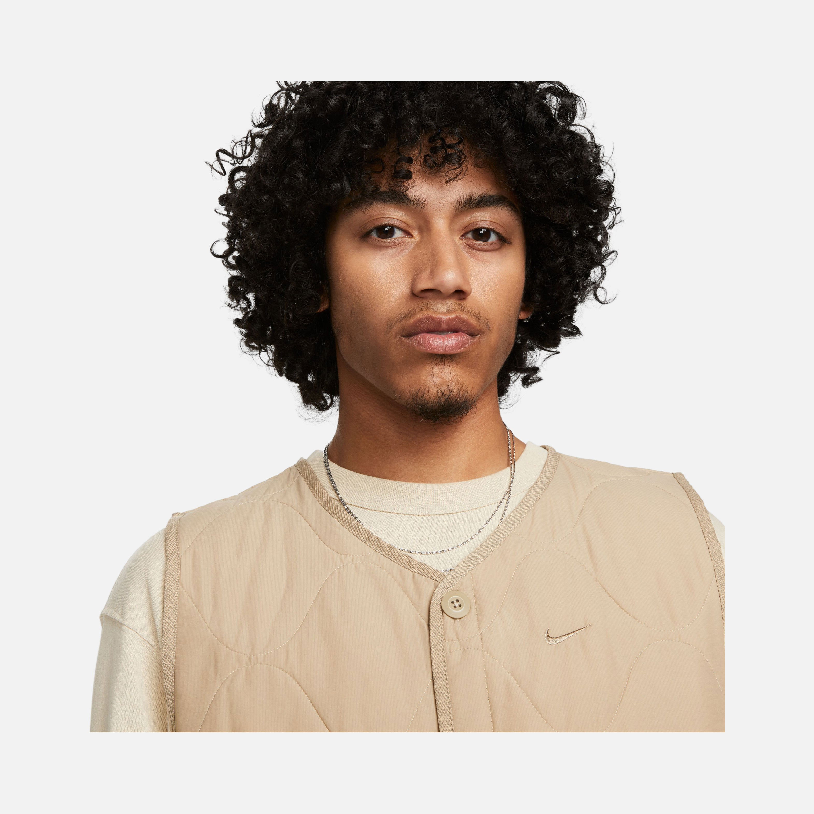 Nike Life Woven Insulated Military Quilted Full Button Erkek Yelek