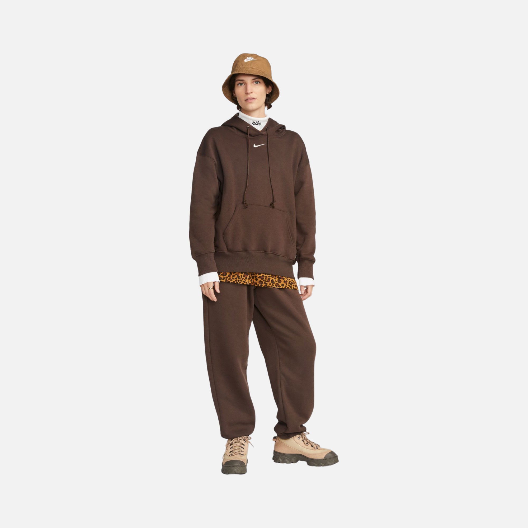 Nike Sportswear Phoenix Fleece Oversized Pollover Hoodie Kadın Sweatshirt