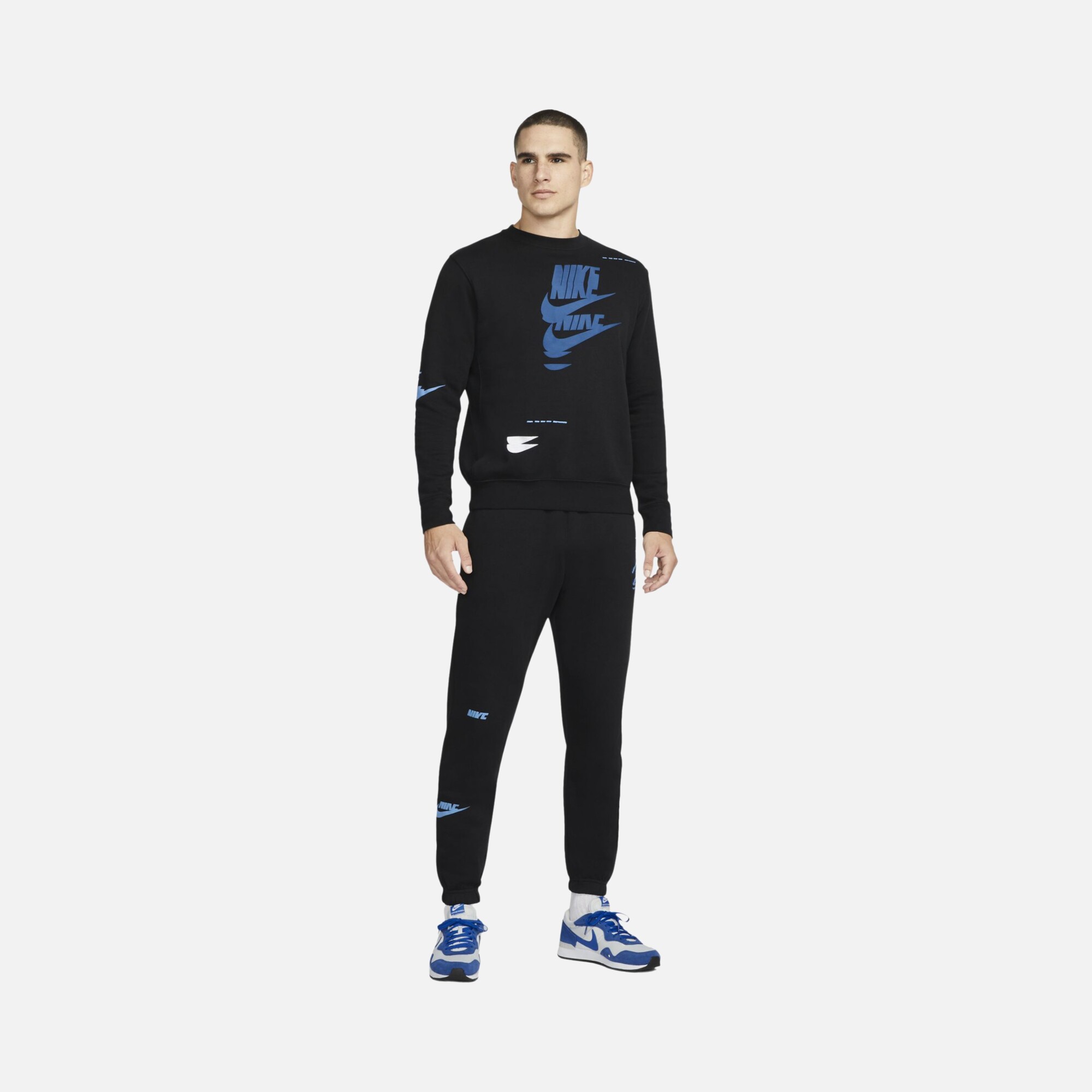 Nike Sportswear Sport Essentials+ Fleece Crew Erkek Sweatshirt