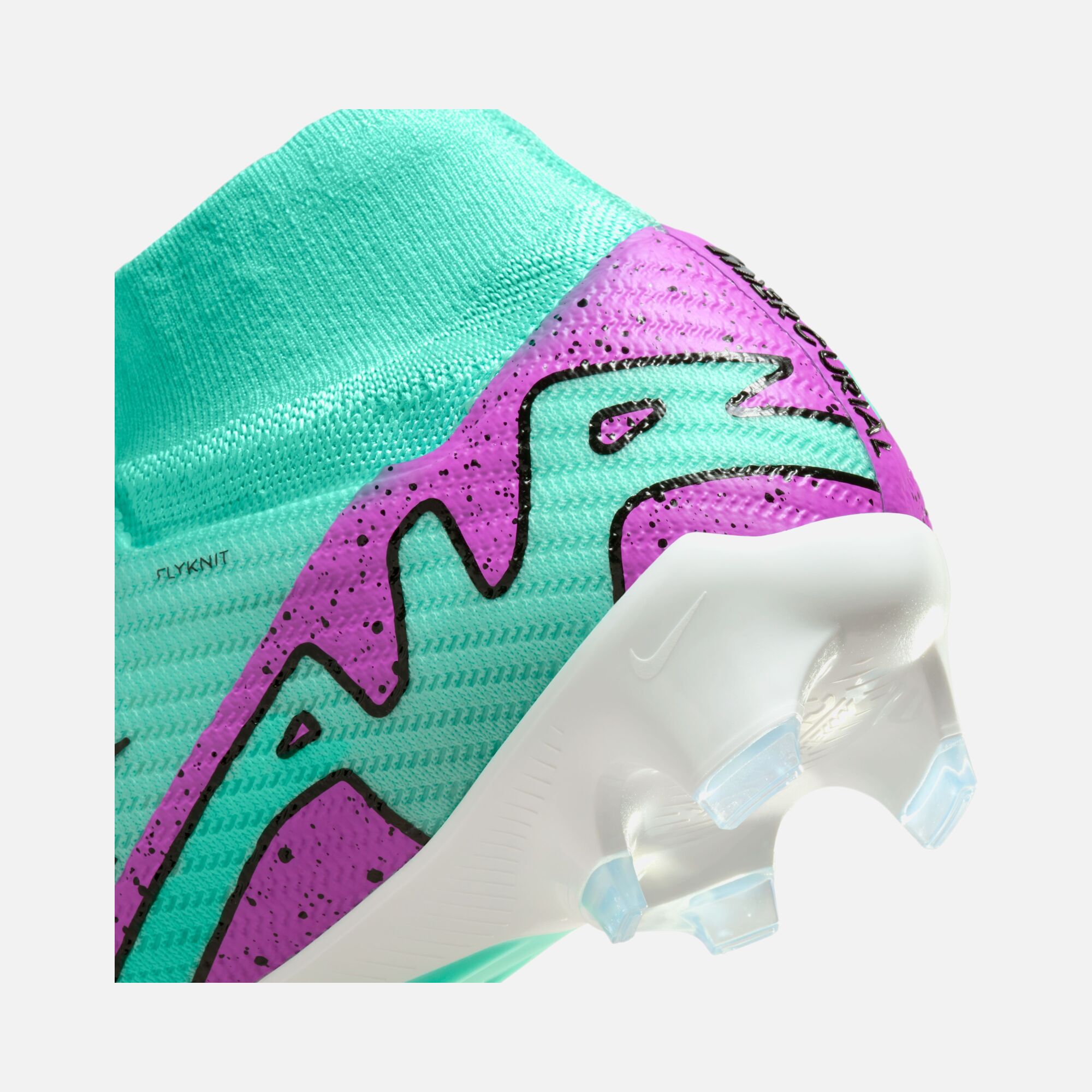 Nike Zoom Mercurial Superfly 9 Elite FG Firm Ground High-Top Erkek Krampon