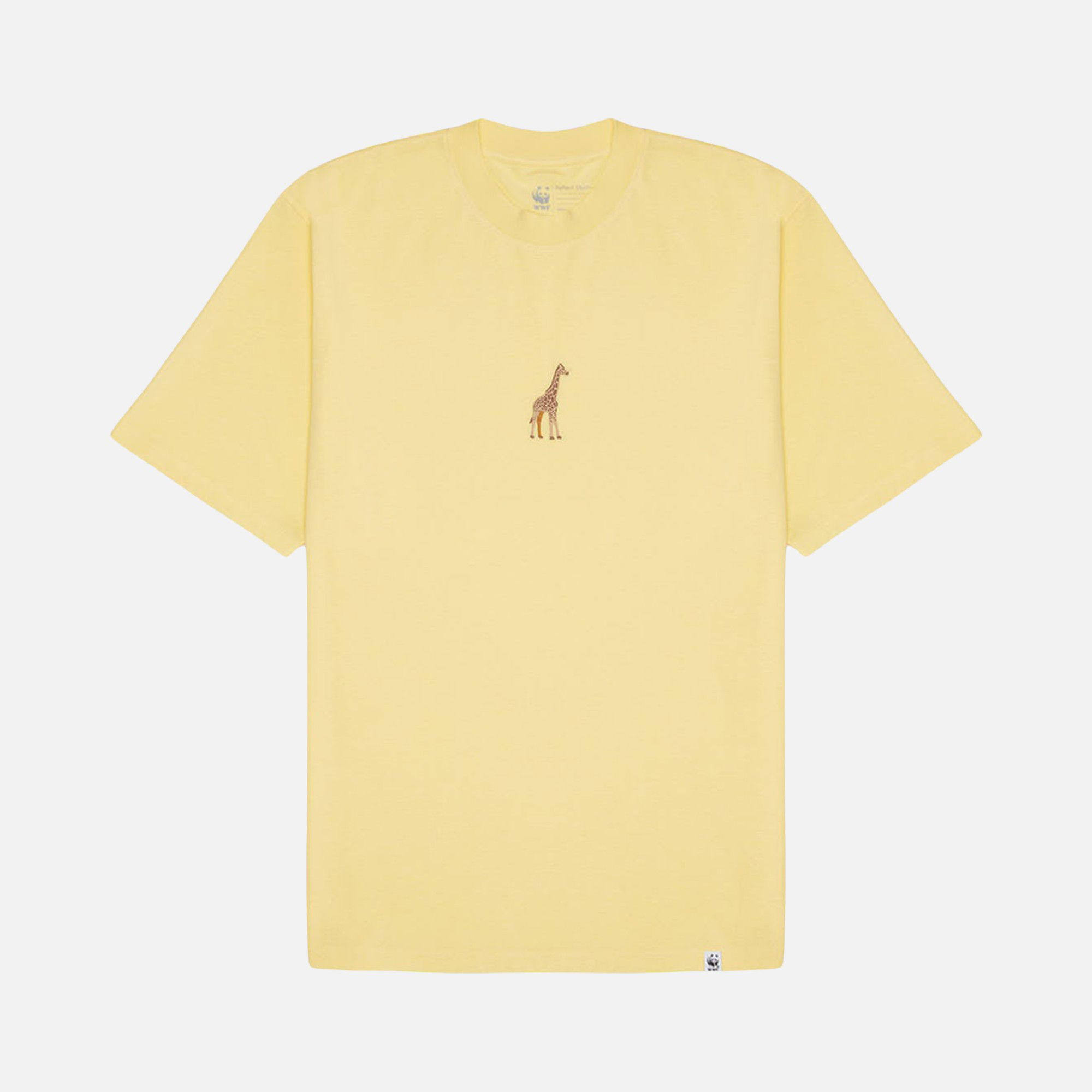 WWF Sportswear Zürafa Embroidered Oversize Short-Sleeve Unisex Tişört