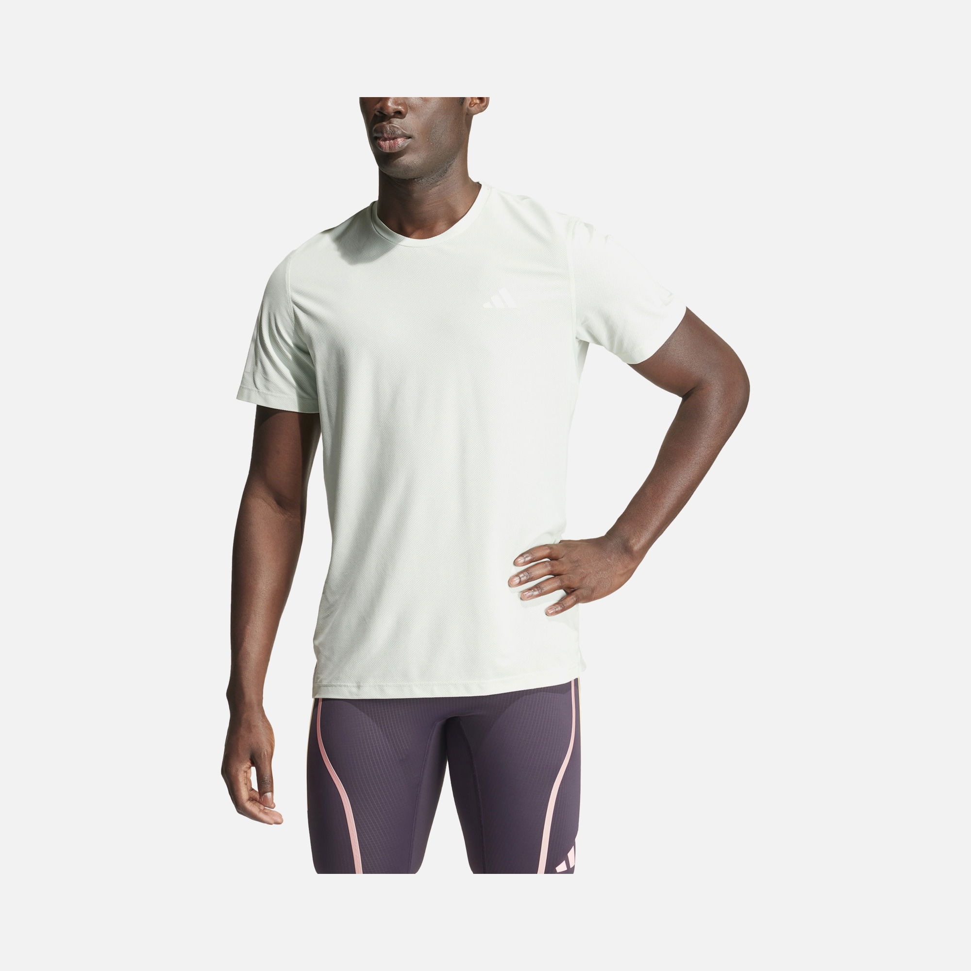 adidas Run Own the Running Short-Sleeve Erkek Tişört