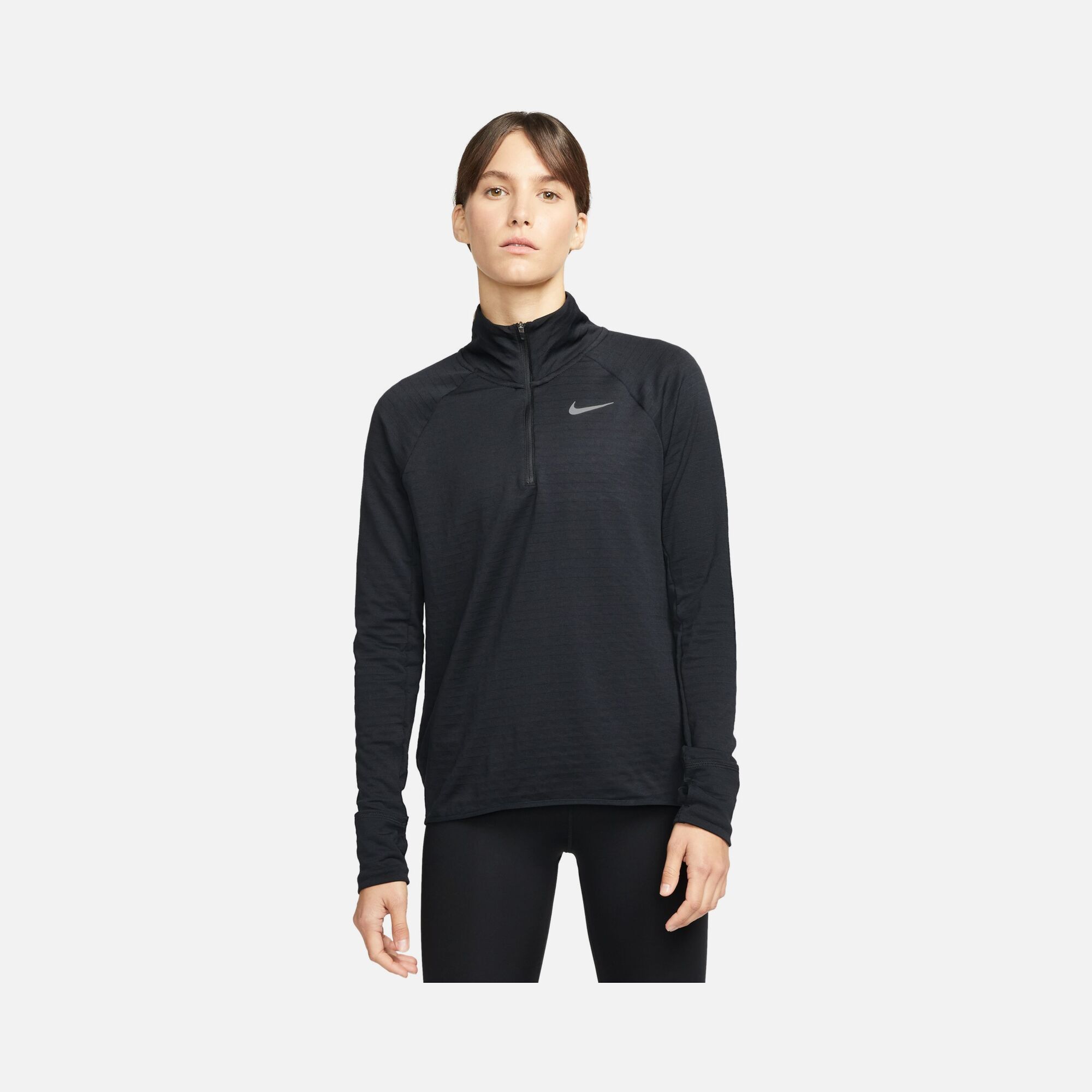 Nike Therma-Fit Element 1/2-Zip Running Long-Sleeve Kadın Tişört