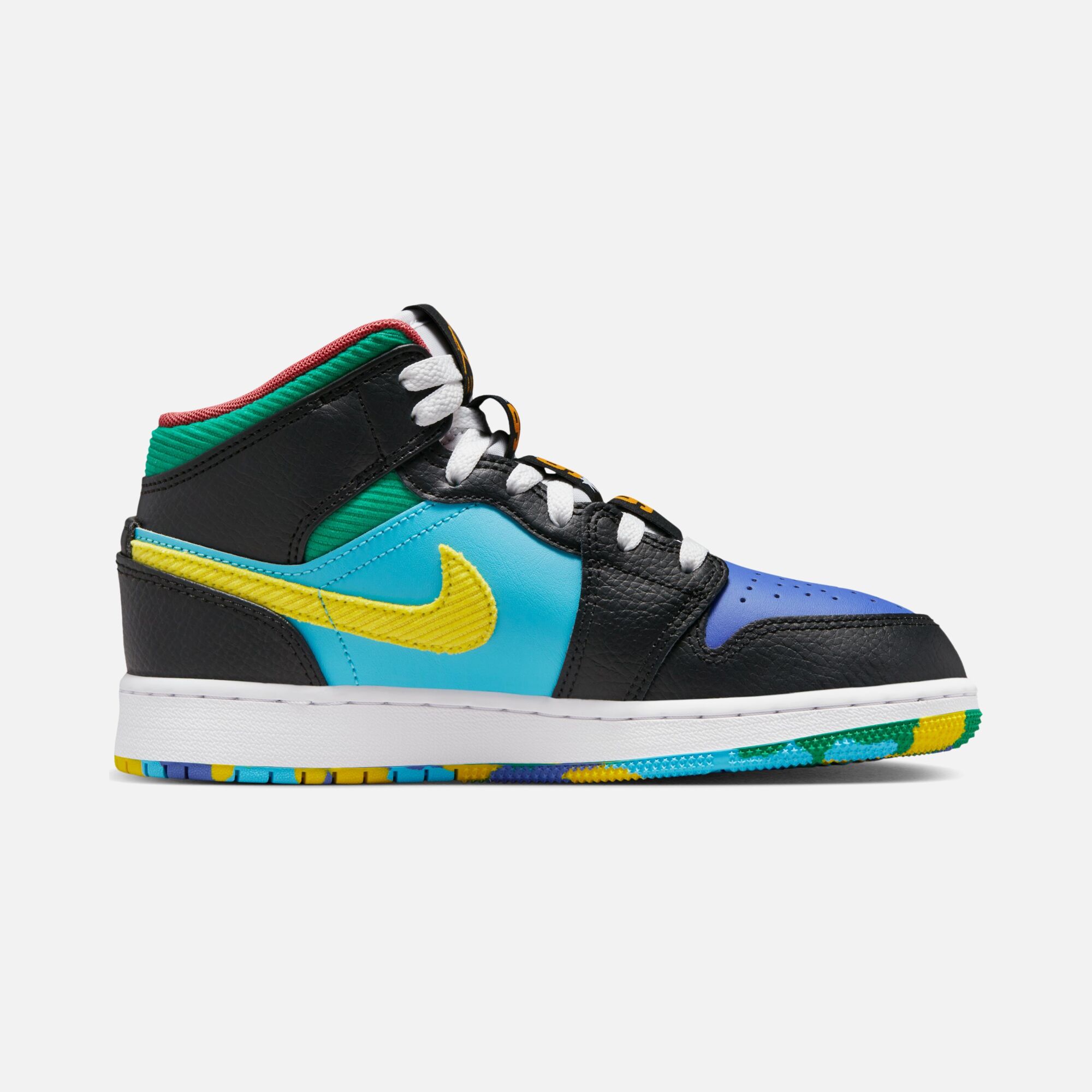 Nike Air Jordan 1 Mid SS Championships (GS) Spor Ayakkabı