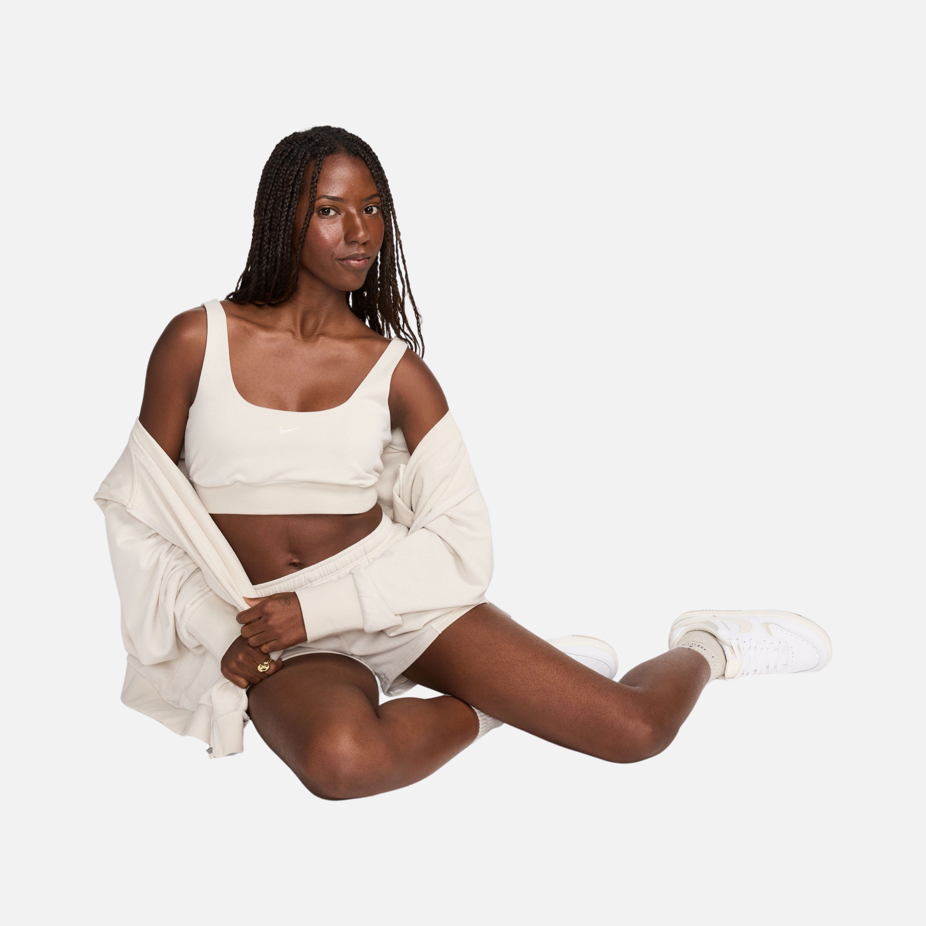 Nike Sportswear Chill Knit Slim French Terry Cropped Kadın Atlet