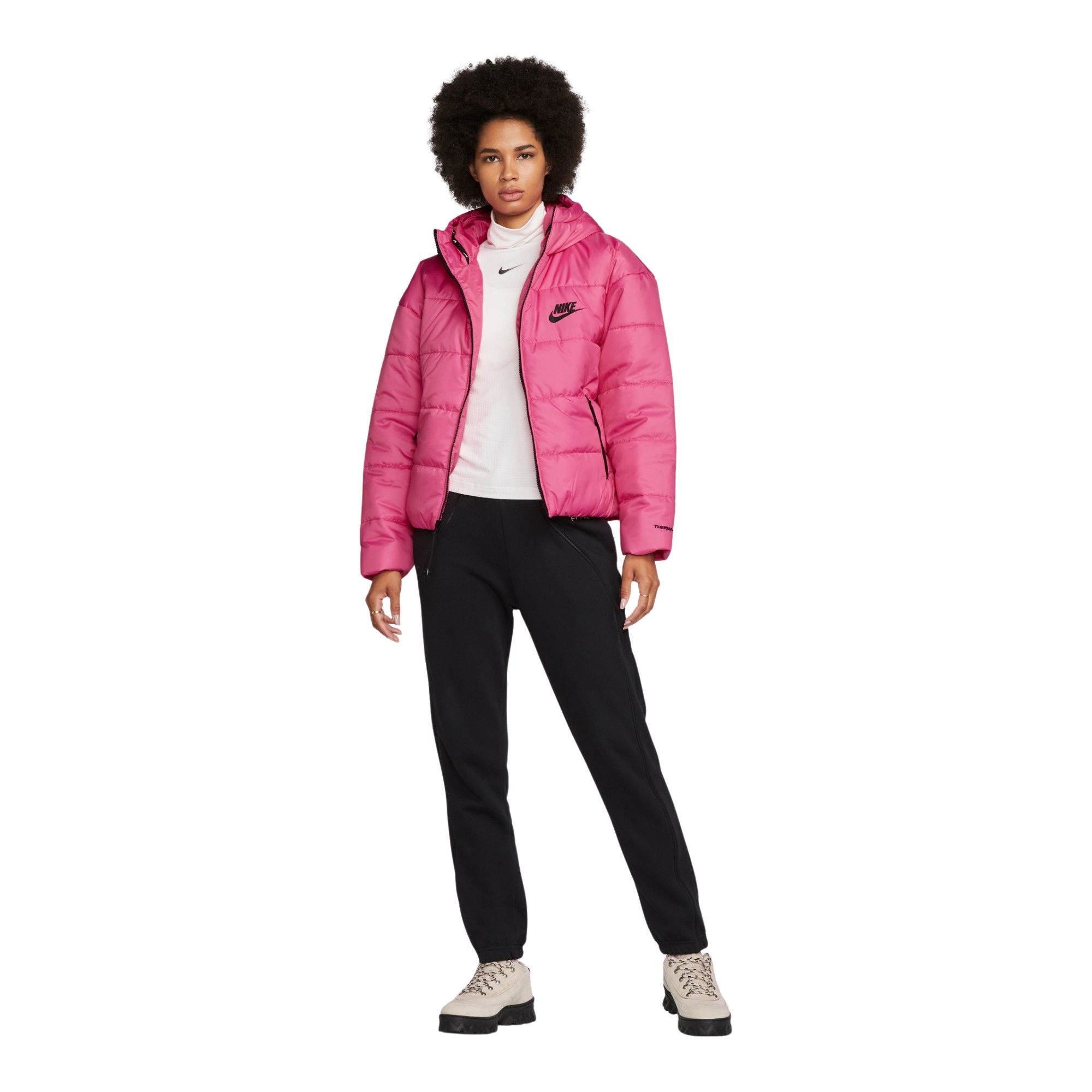 Nike Sportswear Therma-Fit Repel Synthetic-Fill Full-Zip Hoodie Kadın Mont