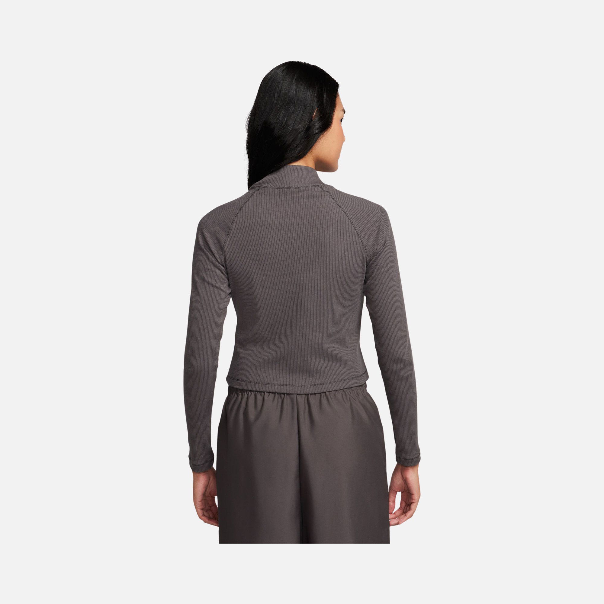 Nike Sportswear Trend Ribbed Full-Zip Kadın Ceket