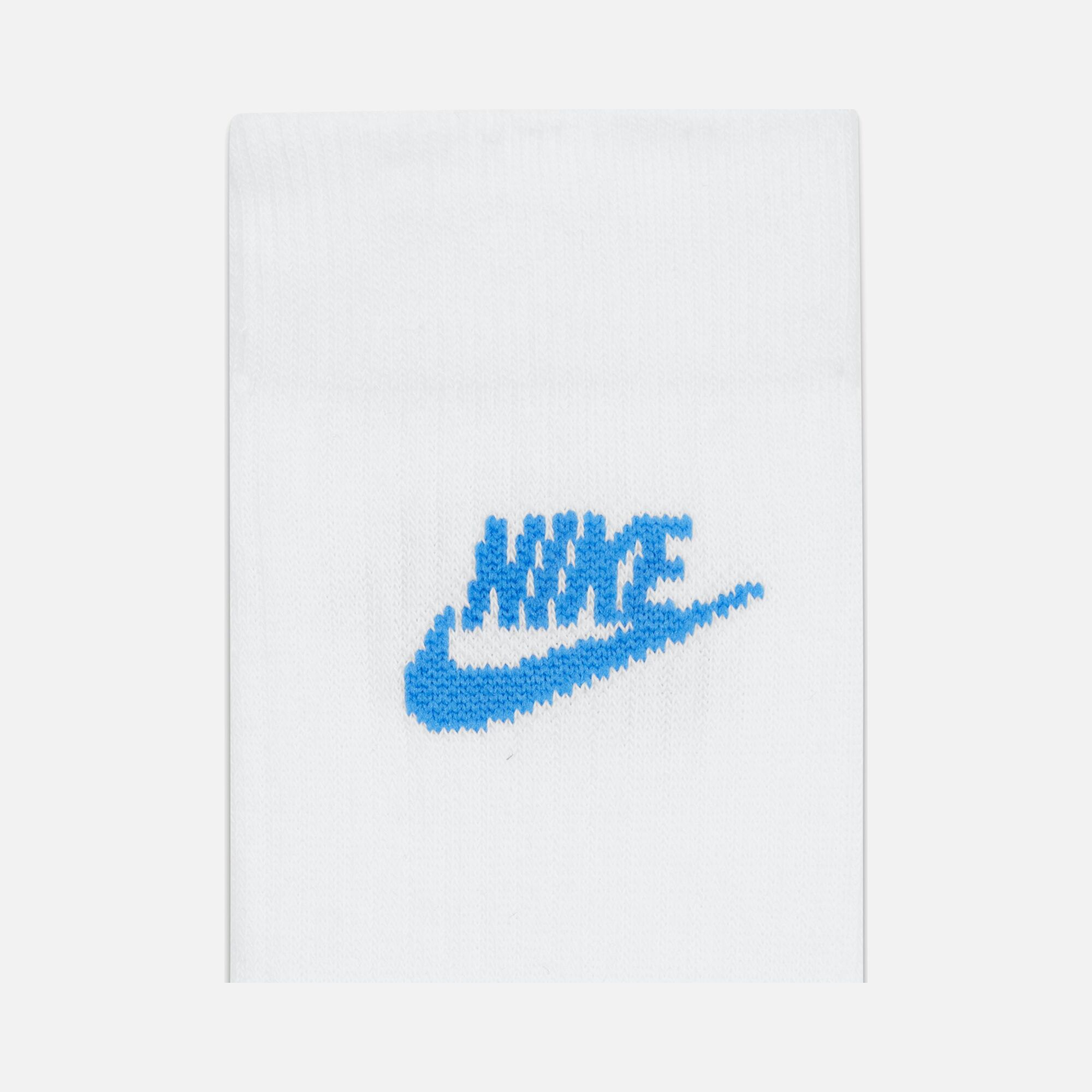 Nike Sportswear Everyday Essential Crew CO (3 Pairs) Unisex Çorap