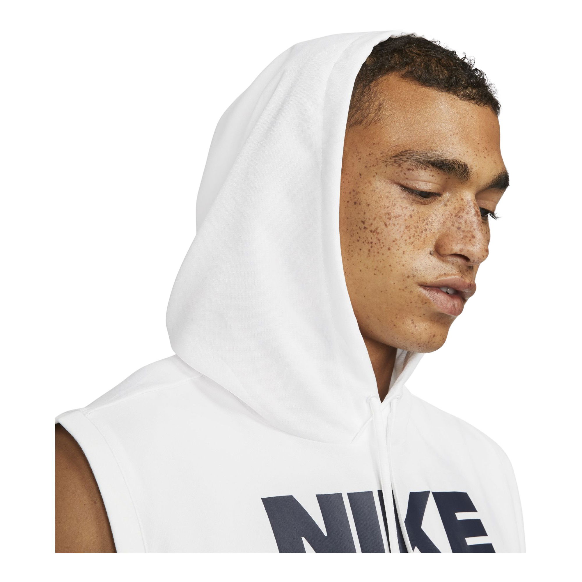 Nike Dri-Fit Sleeveless Graphic Training Hoodie Erkek Sweatshirt
