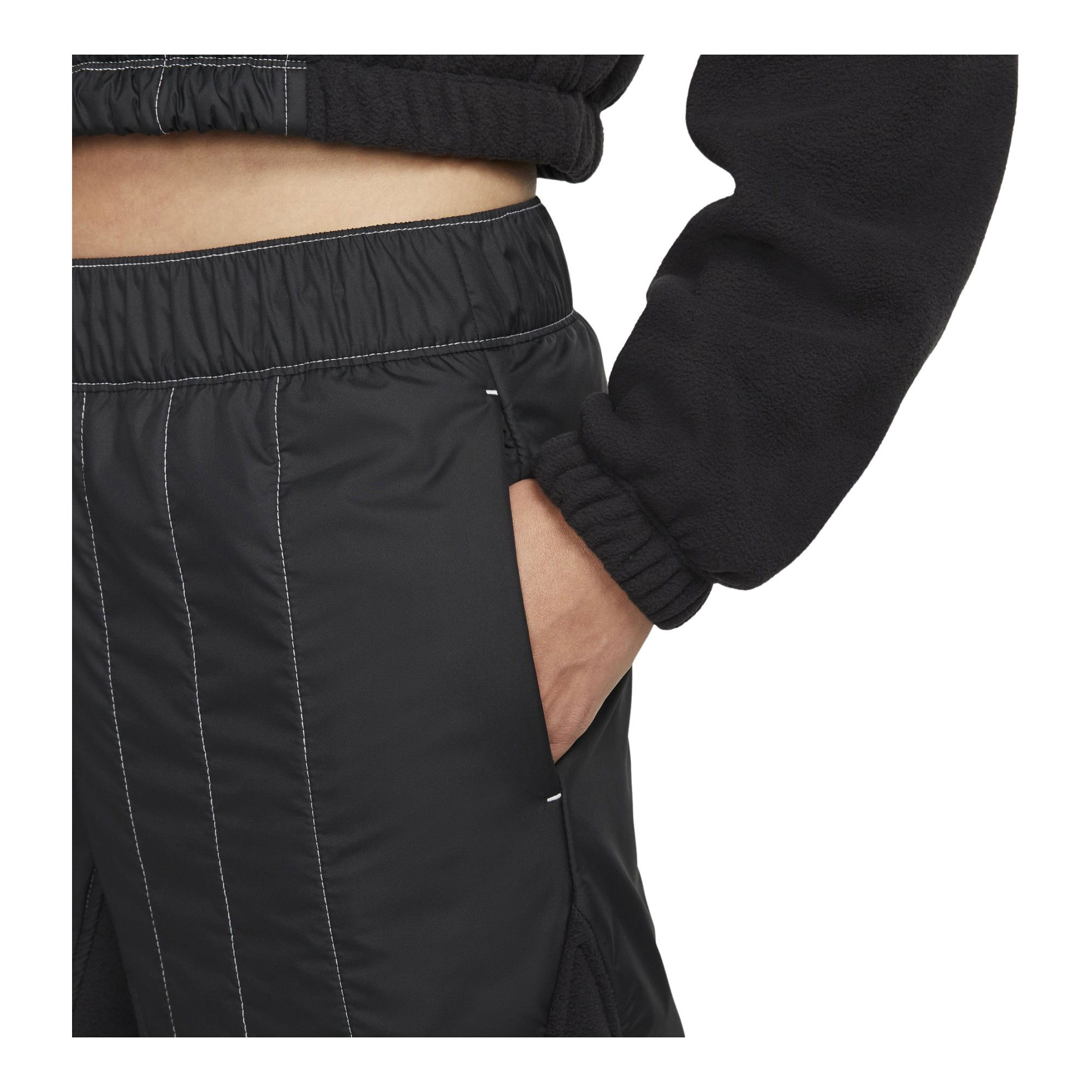 Nike Sportswear Swoosh Curve Plush Graphic High-Rise Kadın Eşofman Altı