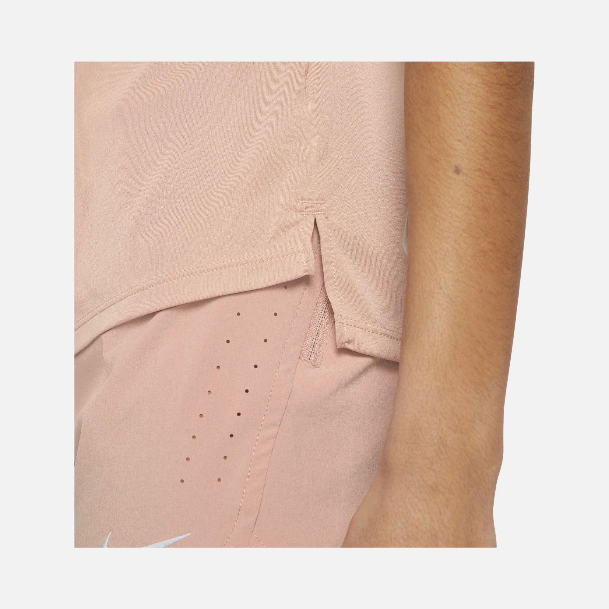 Nike Dri-Fit Swoosh Running Short-Sleeve Kadın Tişört