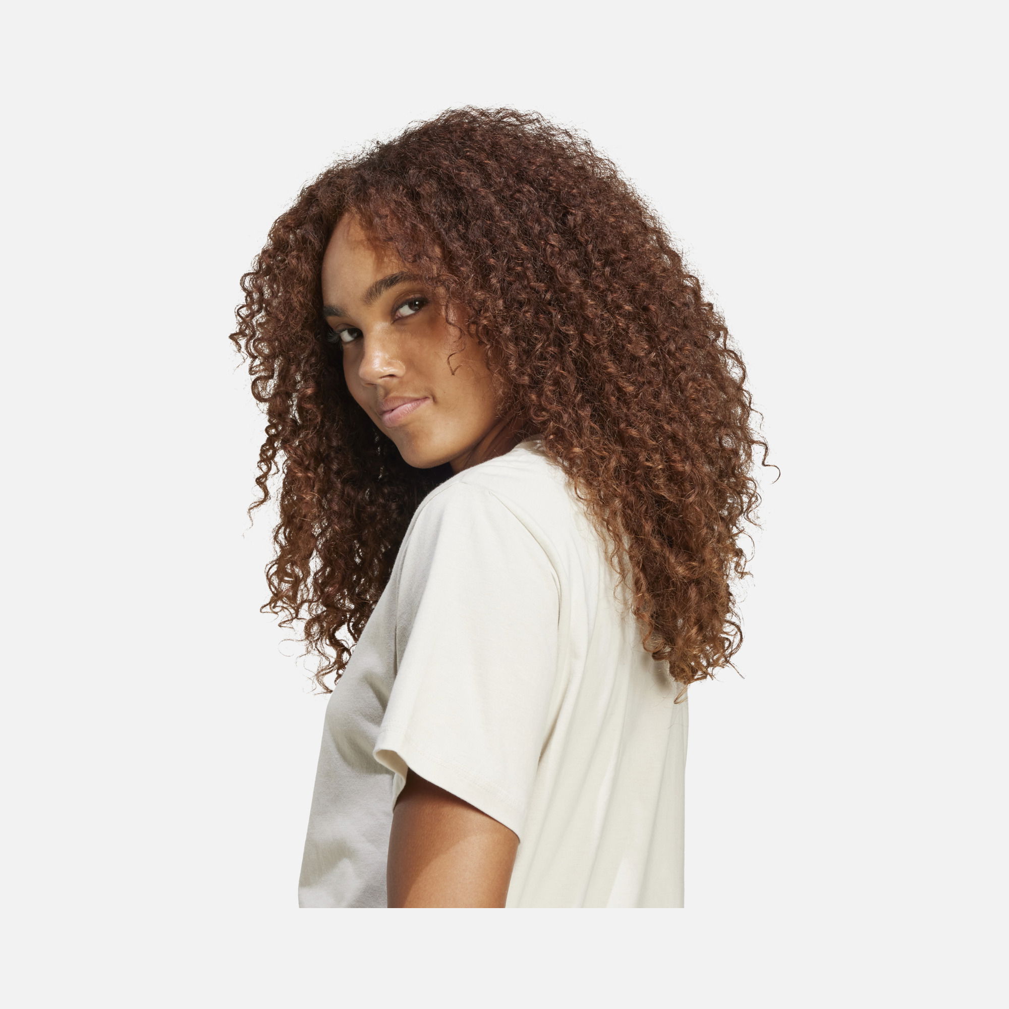 adidas Sportswear Essentials Small Logo Cotton Crew Neck Short-Sleeve Kadın Tişört