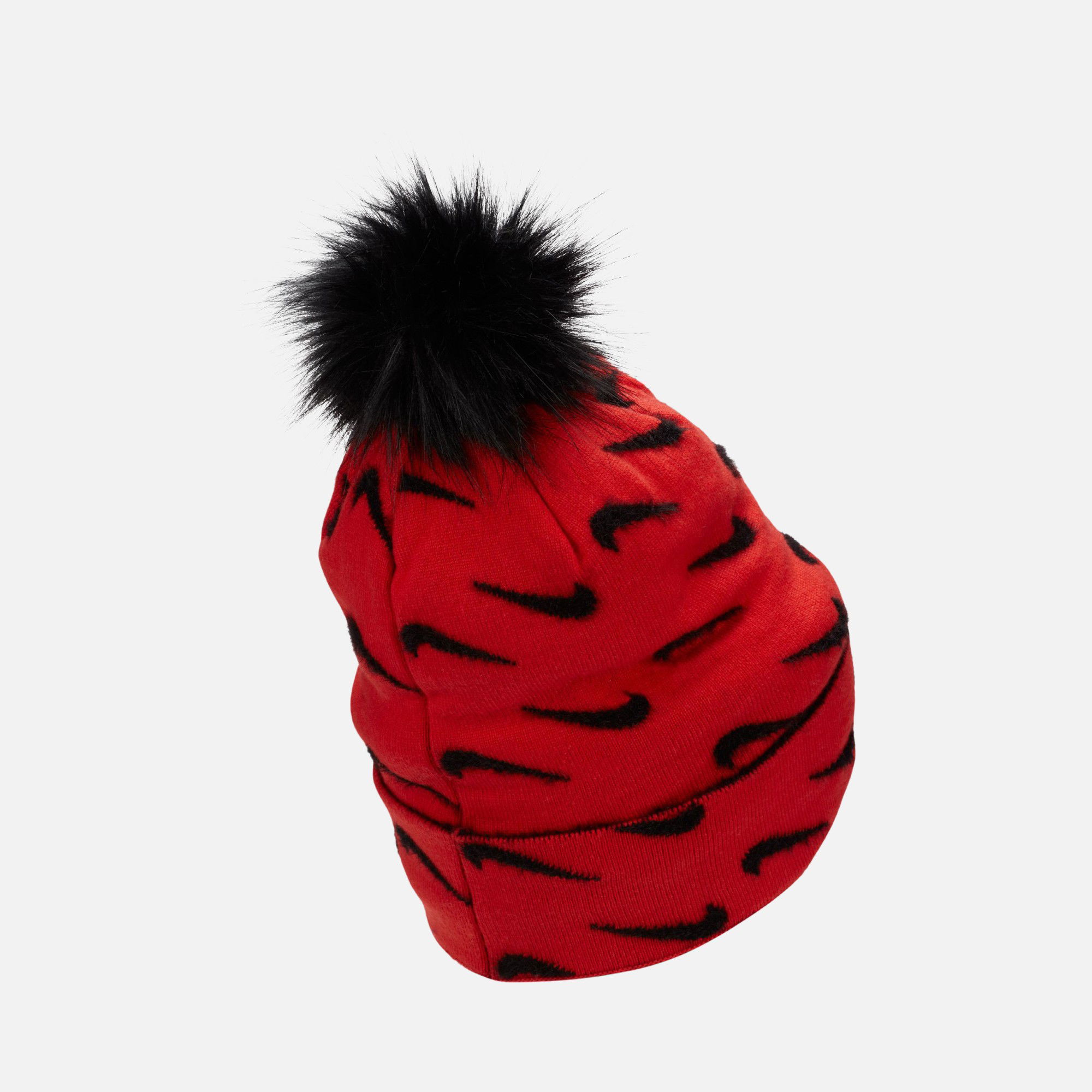 Nike Sportswear Swoosh Graphic Peak Pom-Pom Çocuk Bere