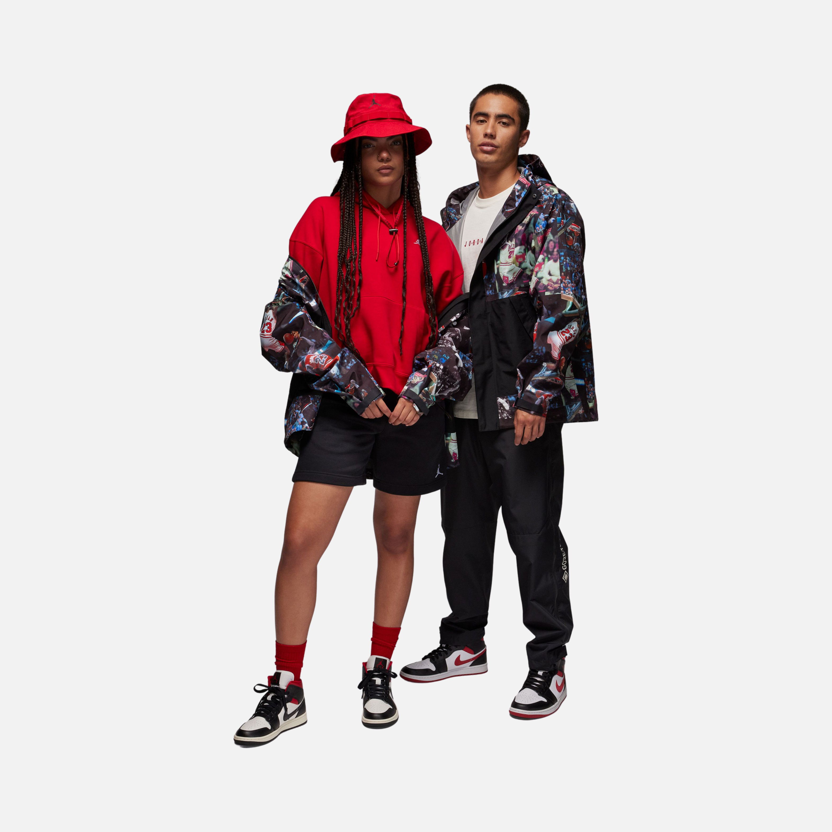 Nike Jordan Flight Heritage Gore-Tex Full-Zip Hoodie Erkek Ceket