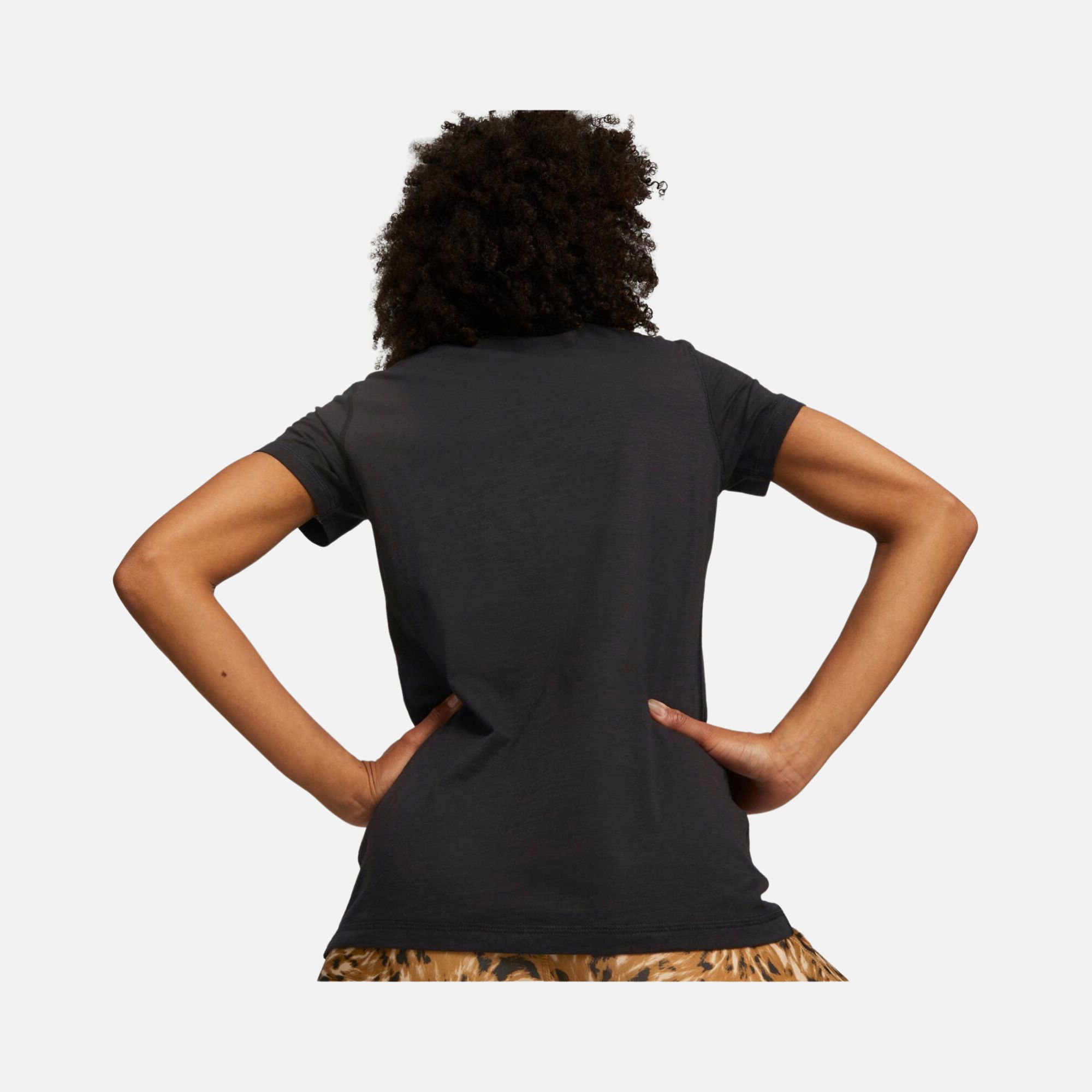 Puma Performance Logo Fill Running Short-Sleeve Kadın Tişört