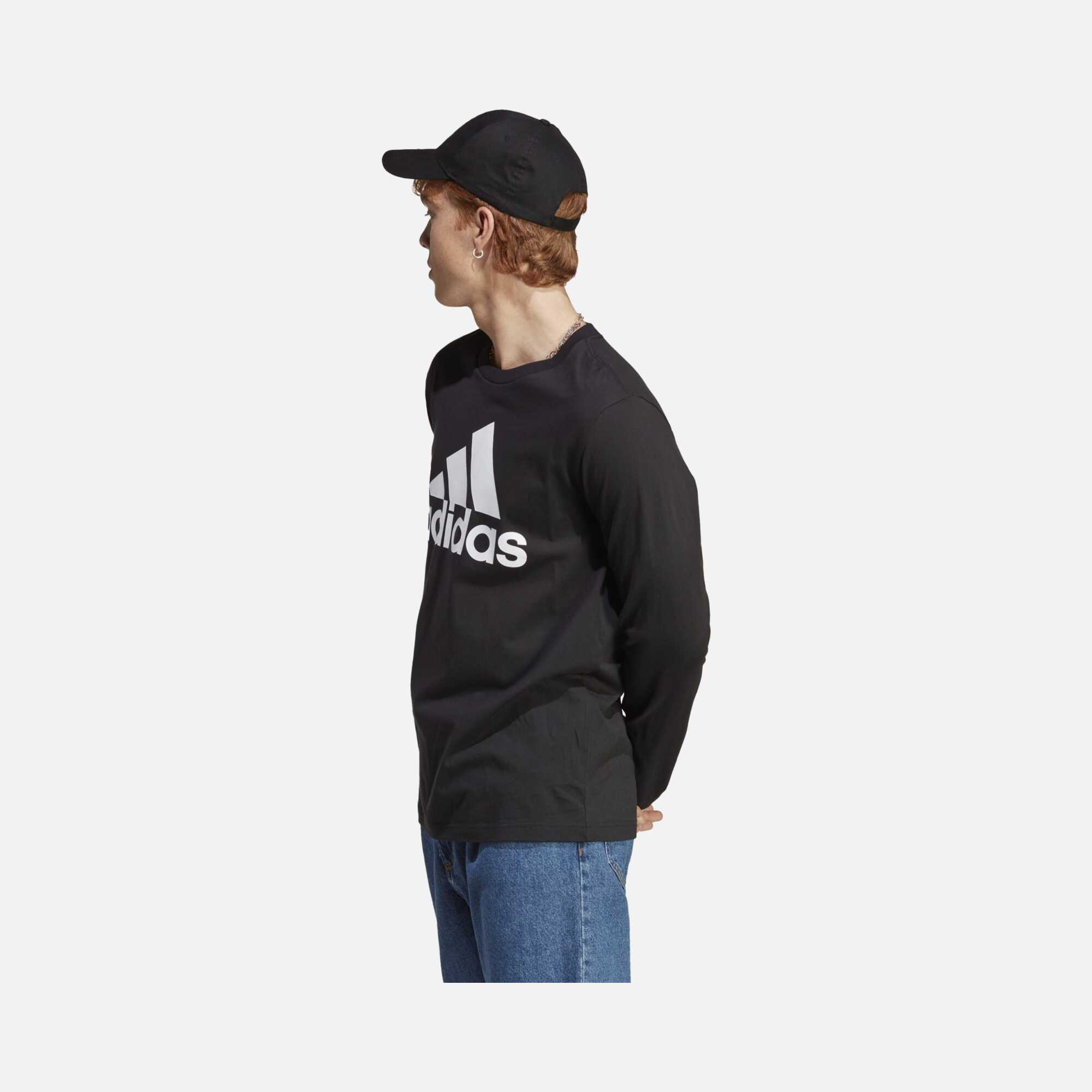 adidas Essentials Long-Sleeve Erkek Tişört