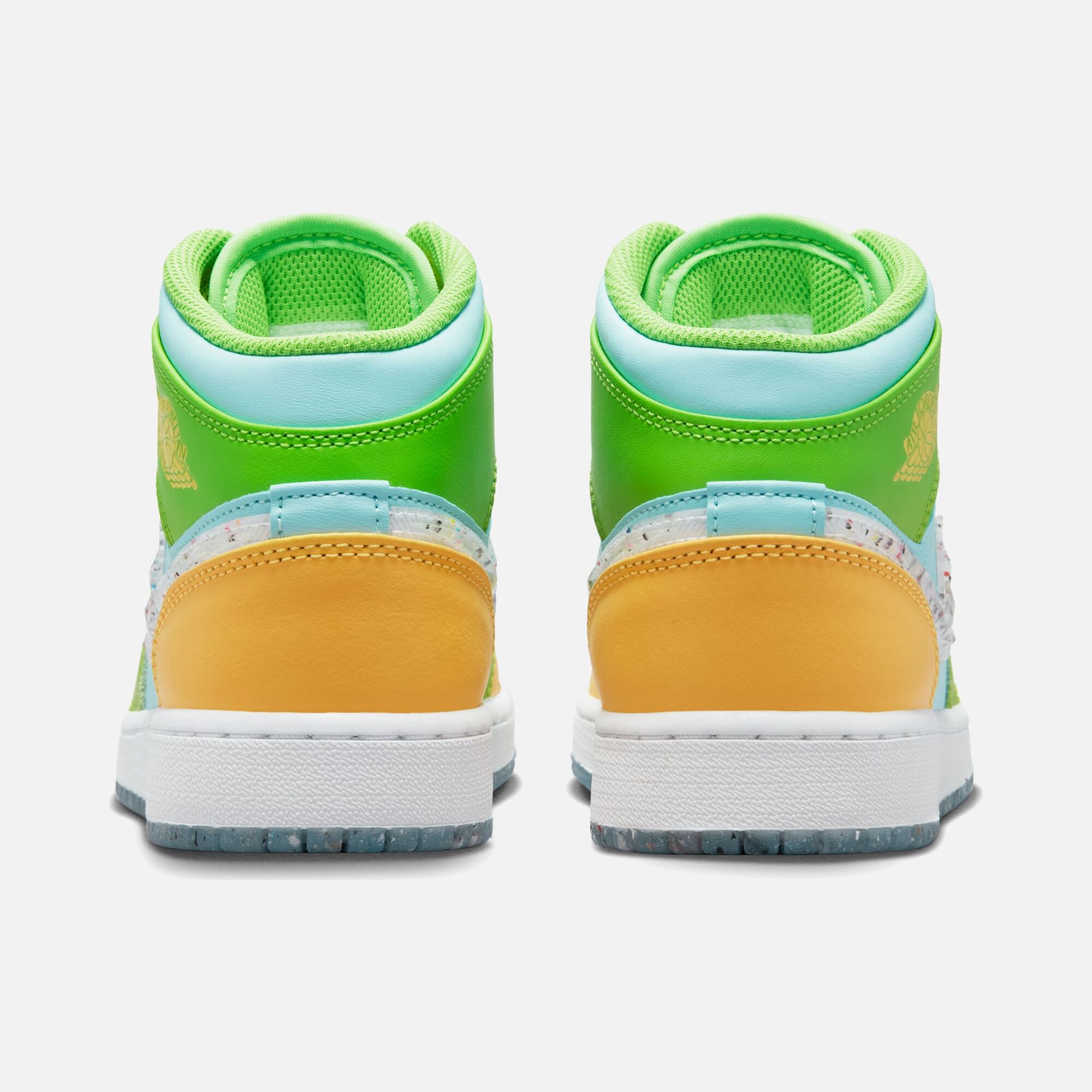 Nike Air Jordan 1 Mid SE ''Grind Swoosh'' (GS) Spor Ayakkabı