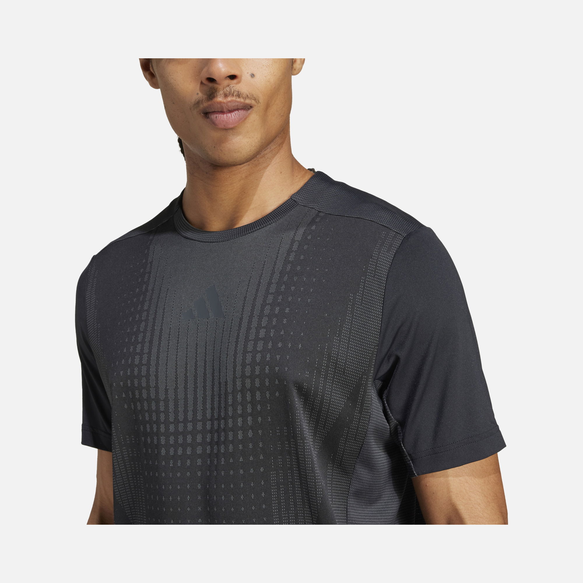 adidas Climacool+ Airchill Innovative Brrr° Fabric Slim Cut Gym & Training Short-Sleeve Erkek Tişört